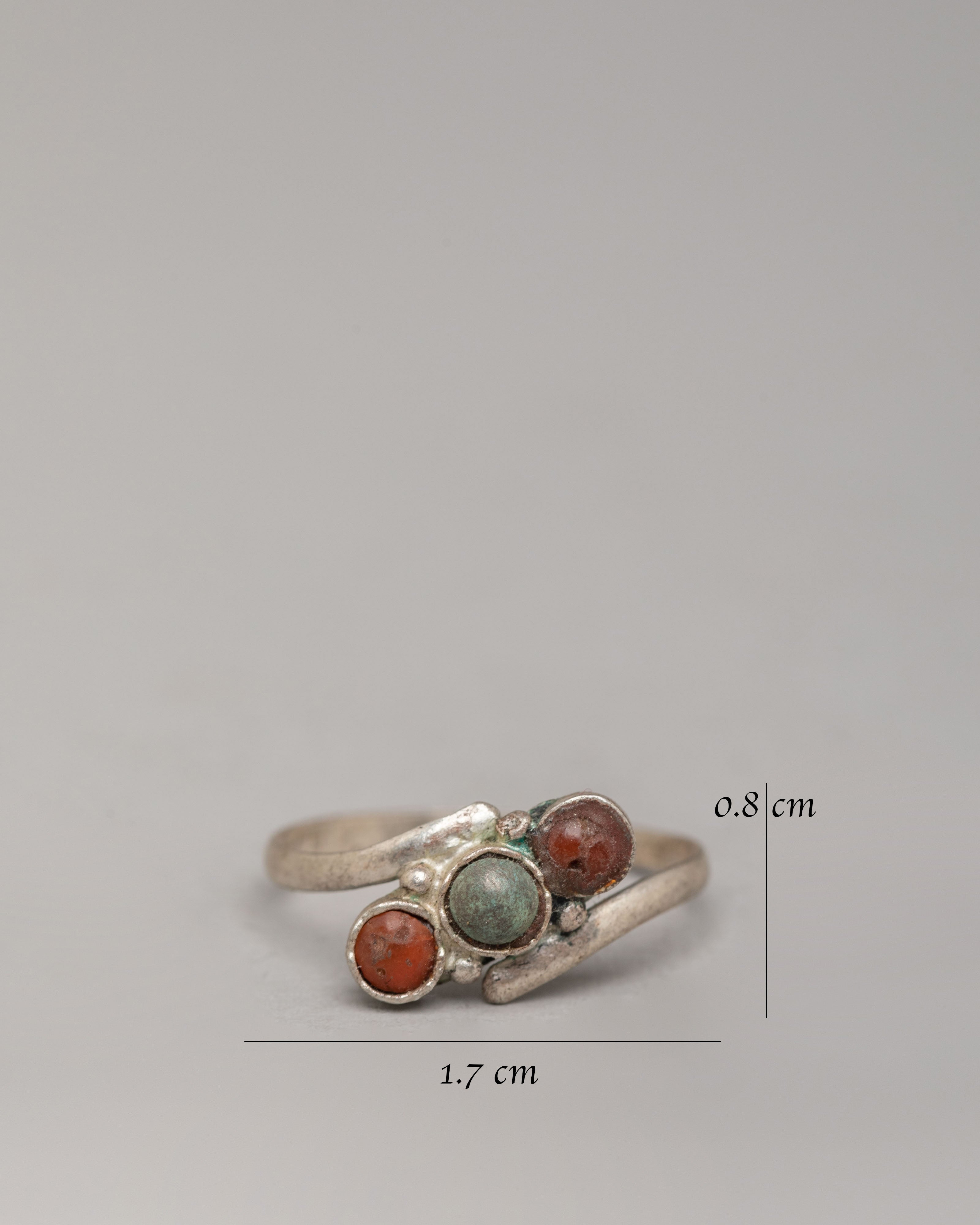 Spiritual Silver Ring | Handcrafted Silver Ring