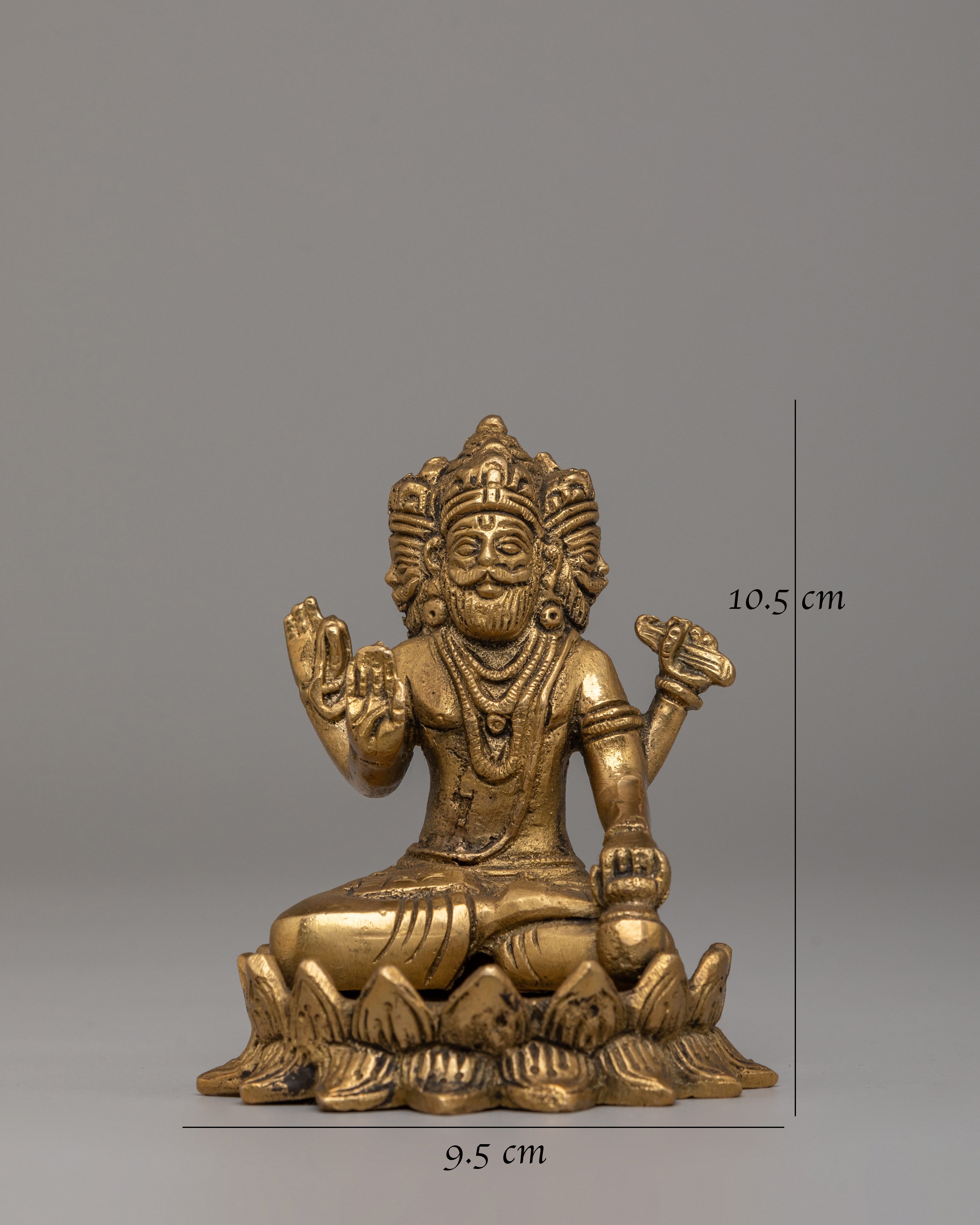 Traditional Brahma Figurine | Symbol of Creation & Divine Wisdom