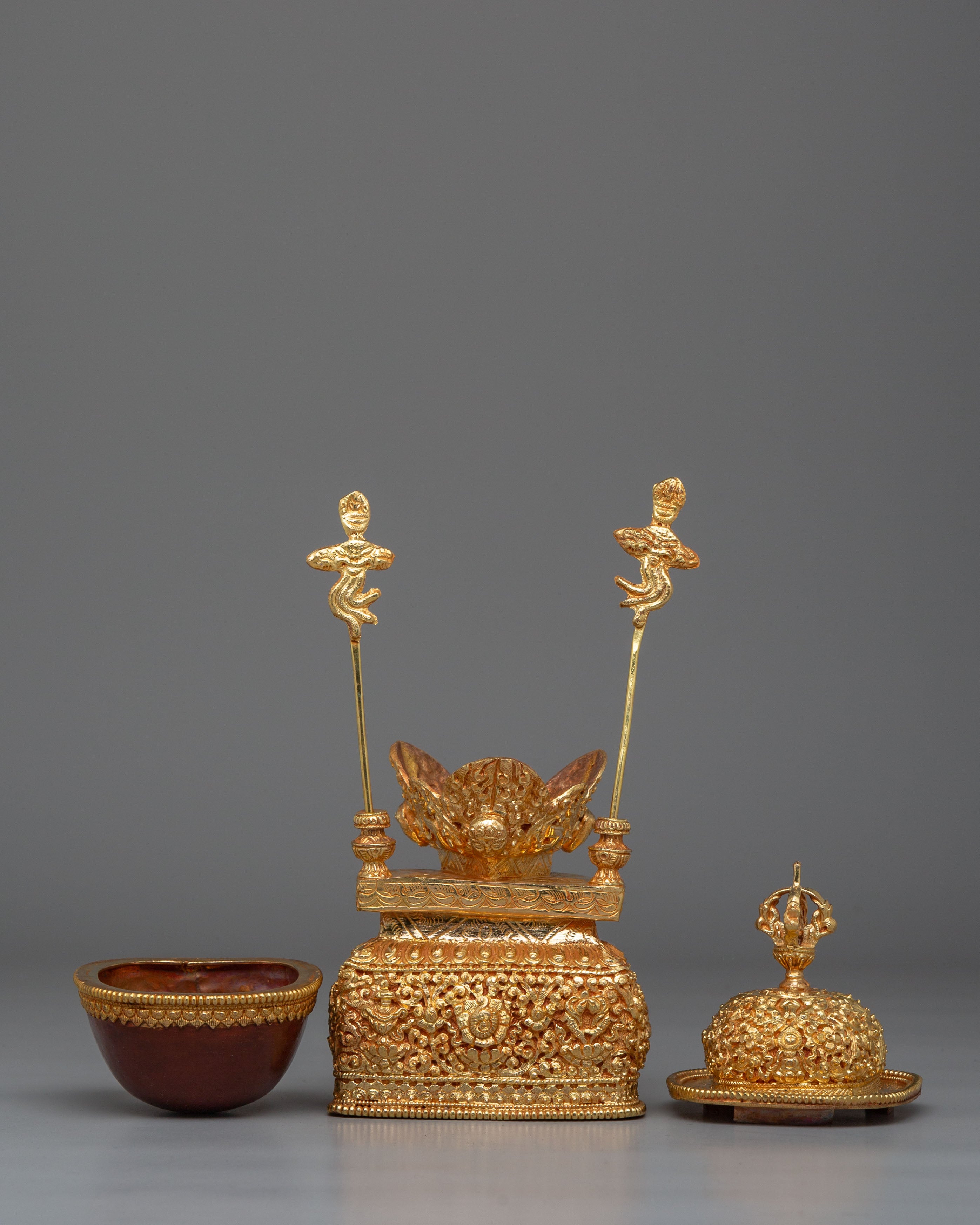 Handcrafted Kapala for Rituals | Buddhist Decor