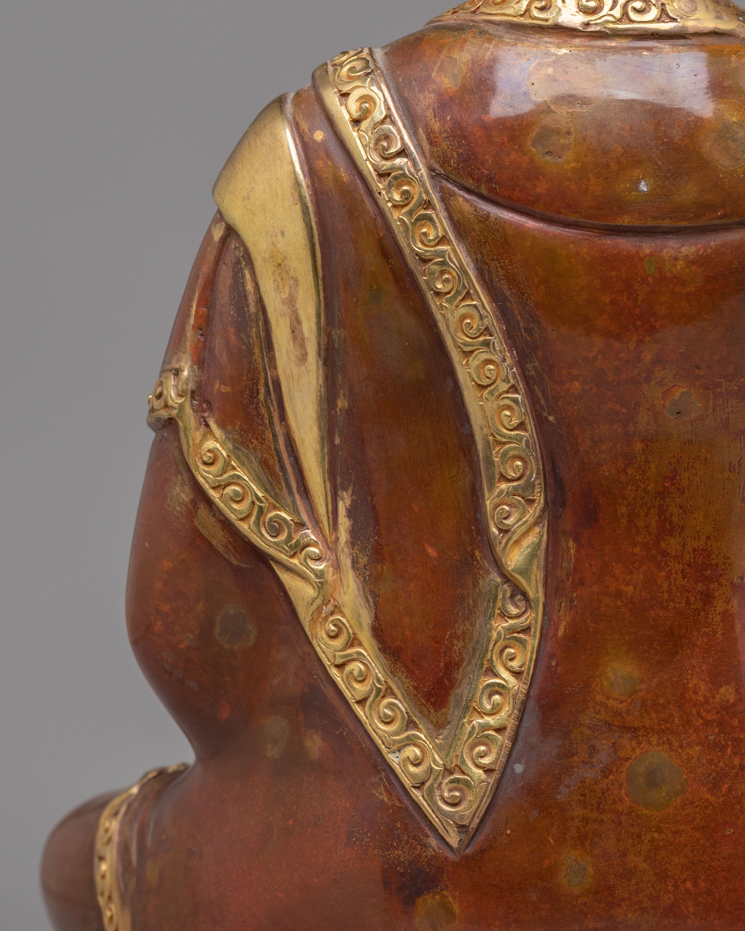 Pure Land Amitabha Buddha Altar Statue | Spiritual Decor for Meditation