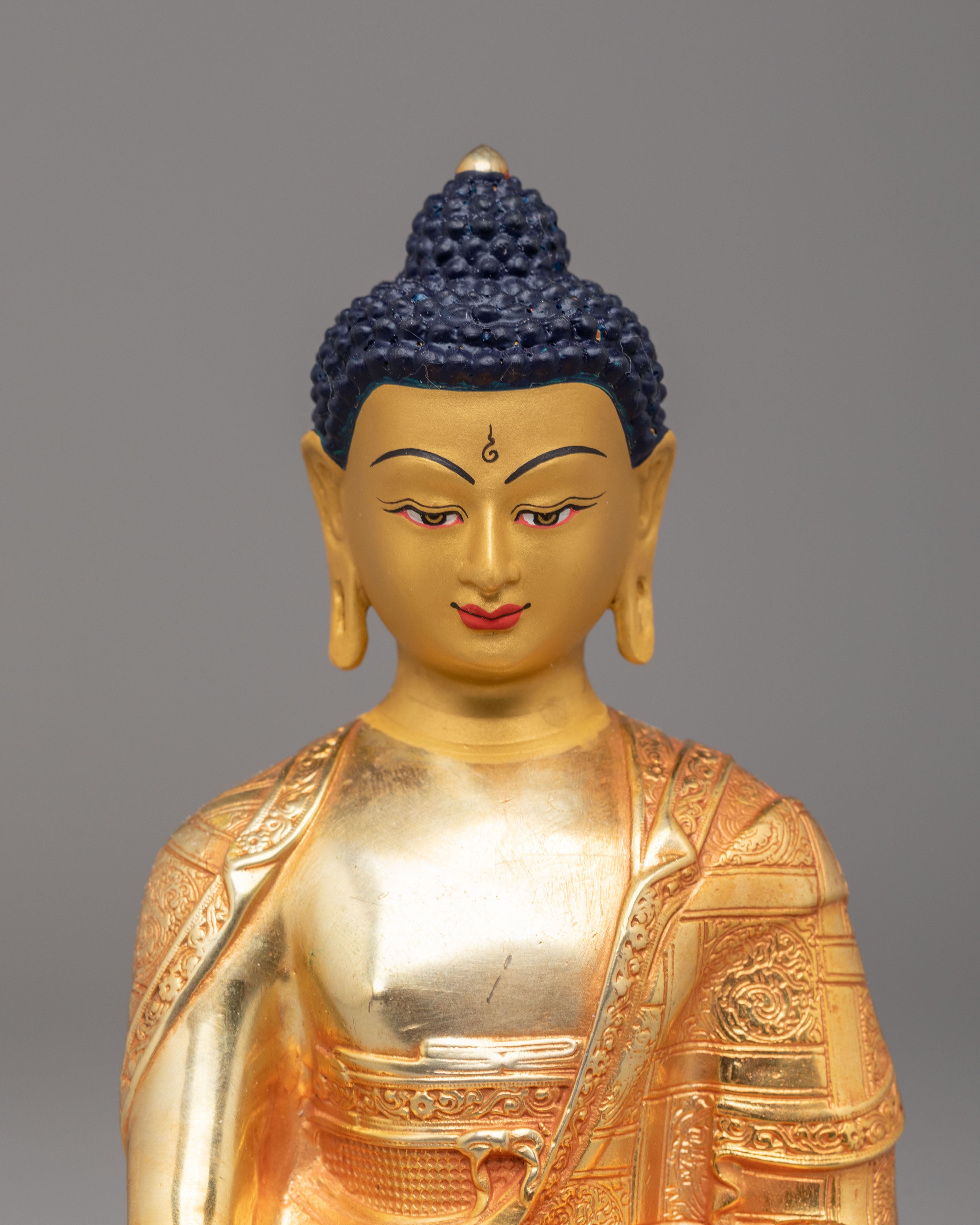 Machine-Made Shakyamuni Buddha Sculpture | Enlightened One