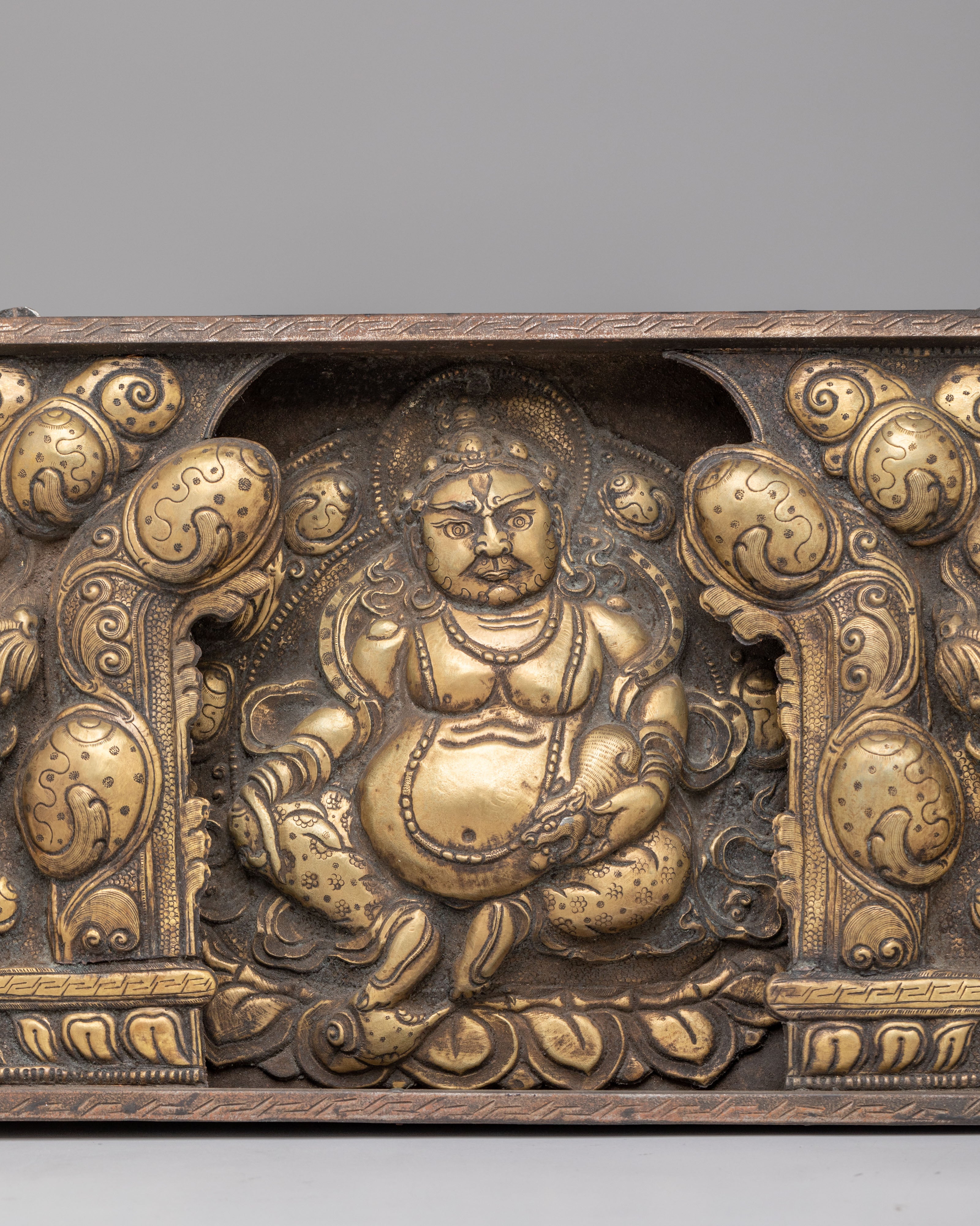Dzambhala Wealth God Wall Hanging | Symbol of Prosperity and Abundance