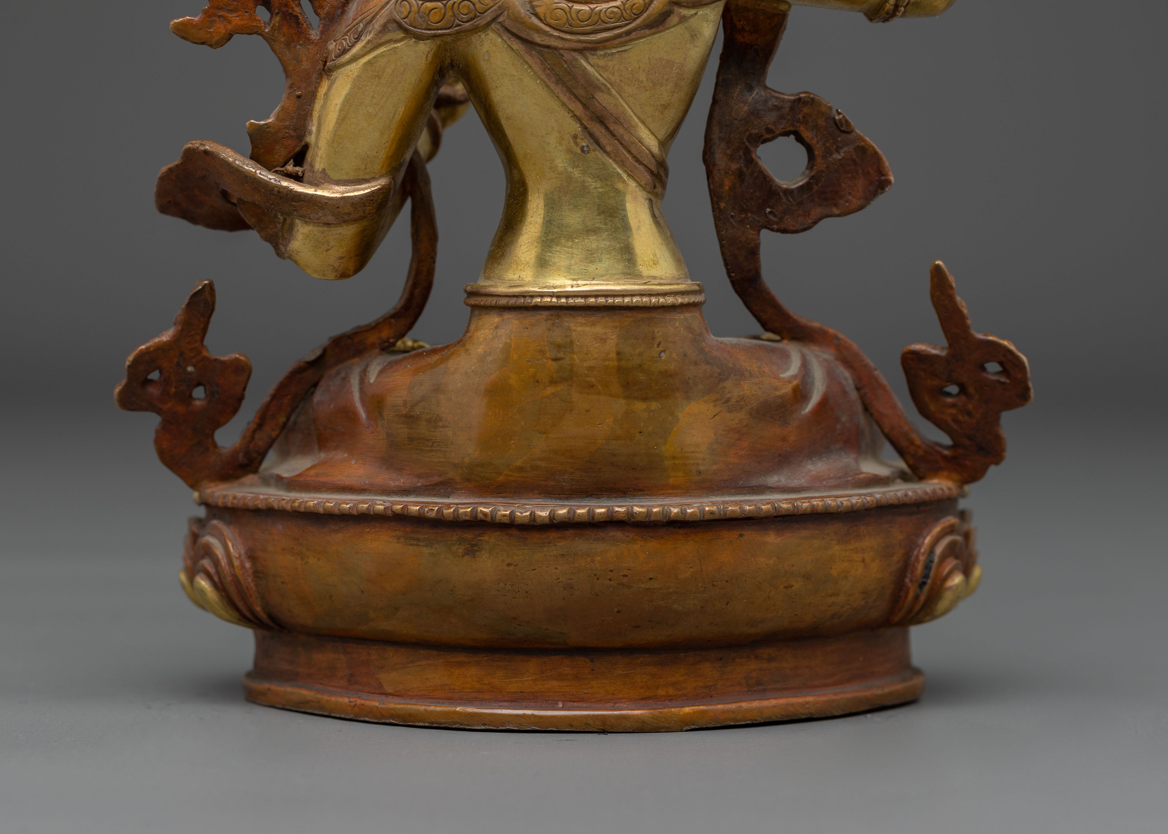 Manjushri With Flaming Sword Statue | A Symbol of Wisdom
