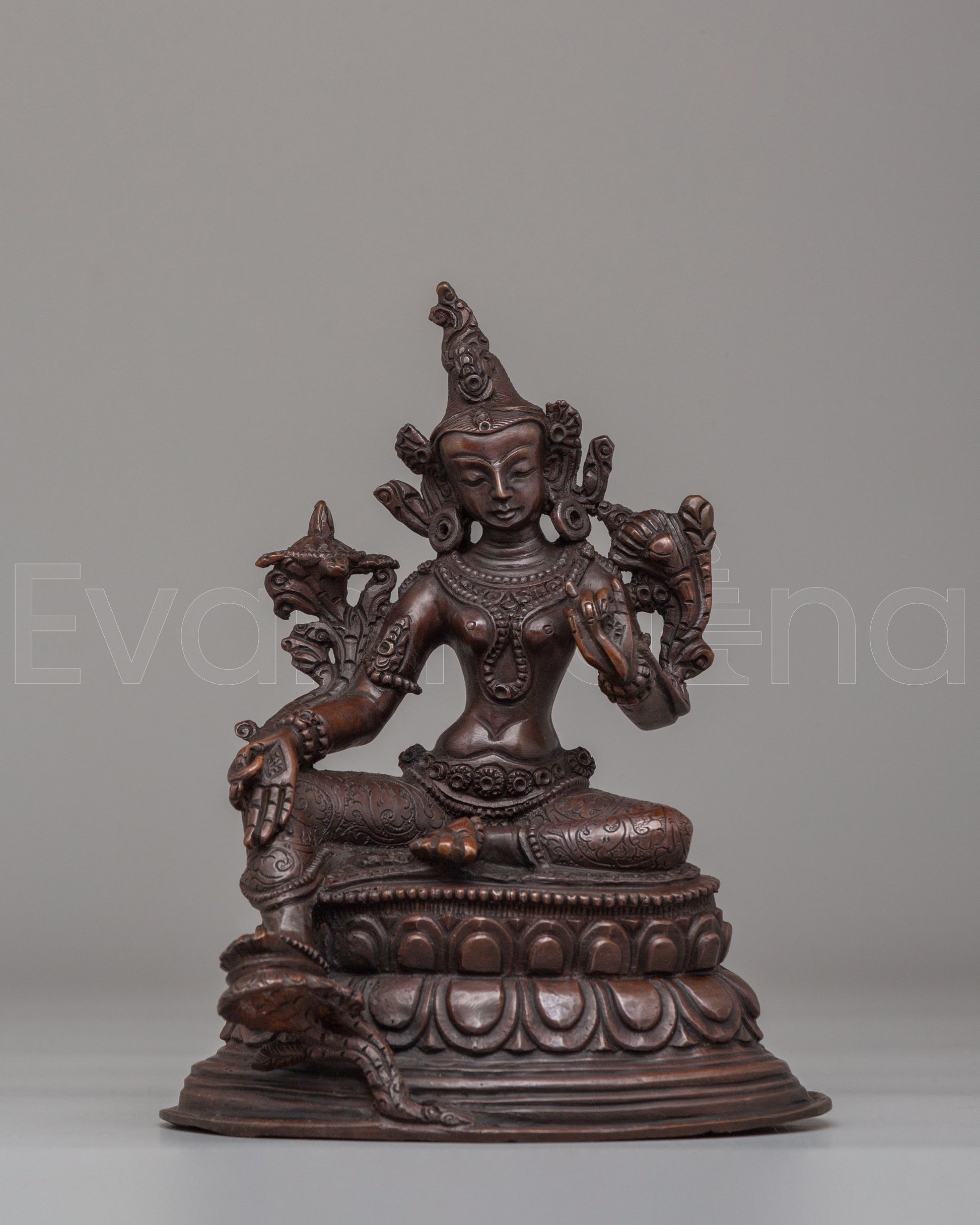 Spiritual Green Tara Goddess Statue