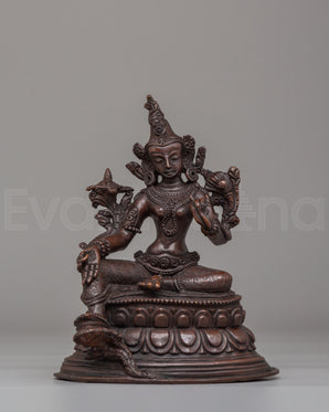 Spiritual Green Tara Goddess Statue