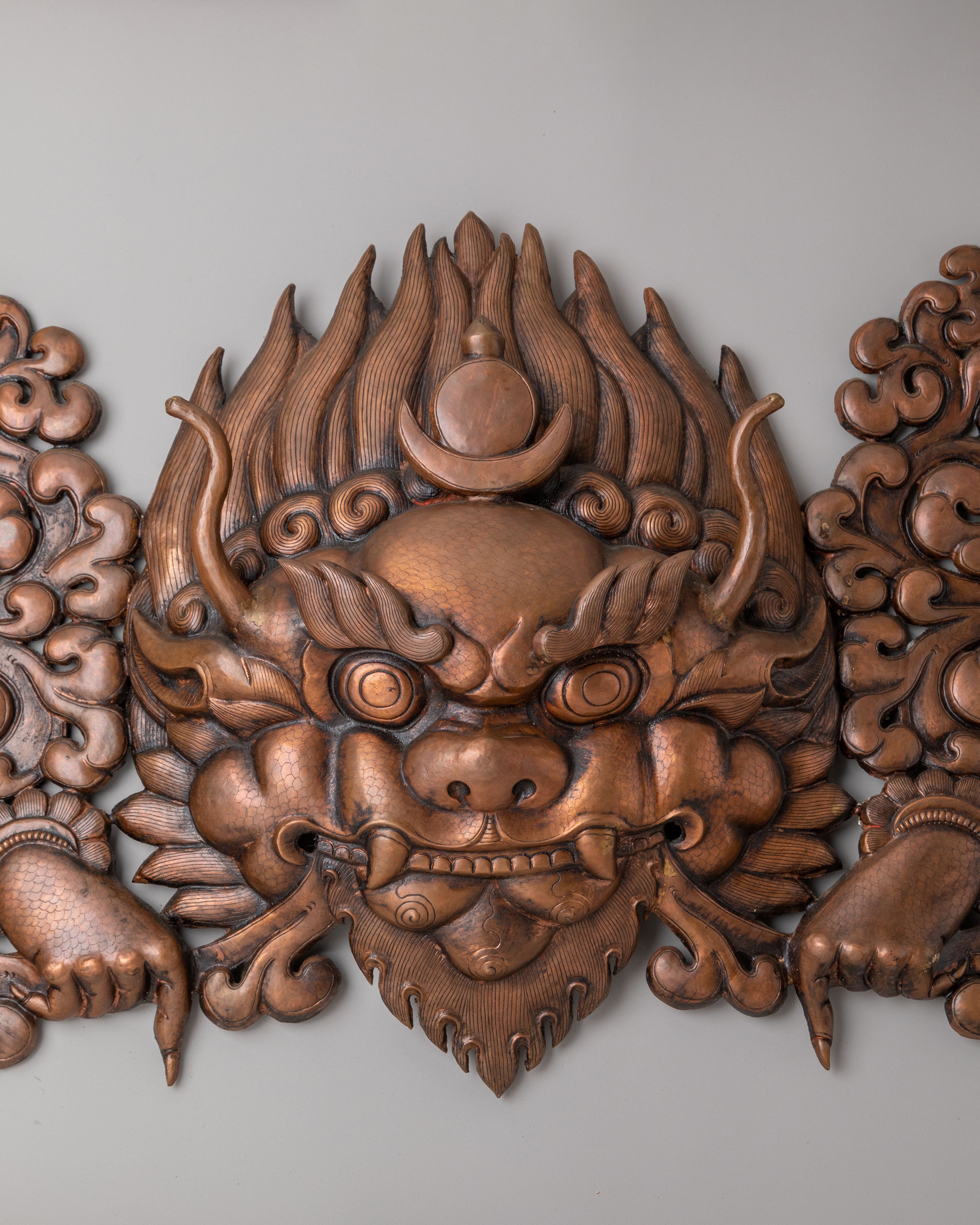 Sacred Cheppu Wall Hanging | Himalayan Buddhist Ritual Art