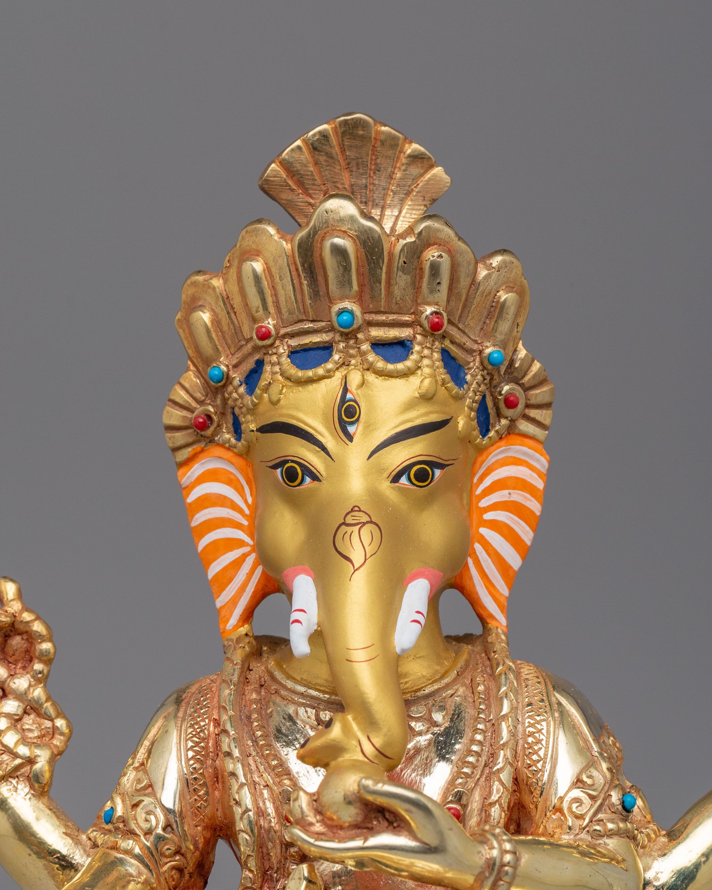 Hindu God Ganesh Statue | Sacred Altar and Home Decor