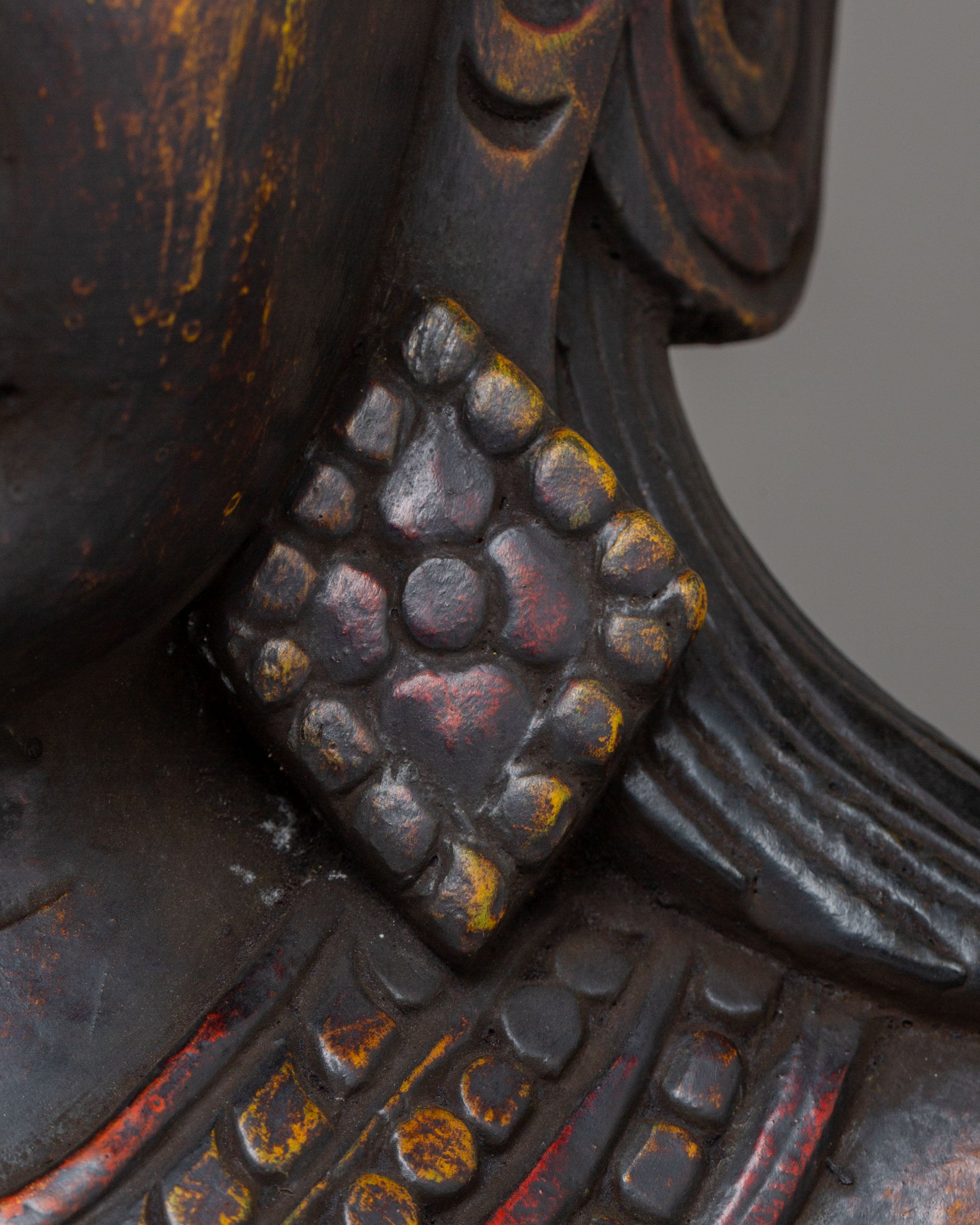 Handcrafted Lord Indra Statue | Traditional Indian Artwork