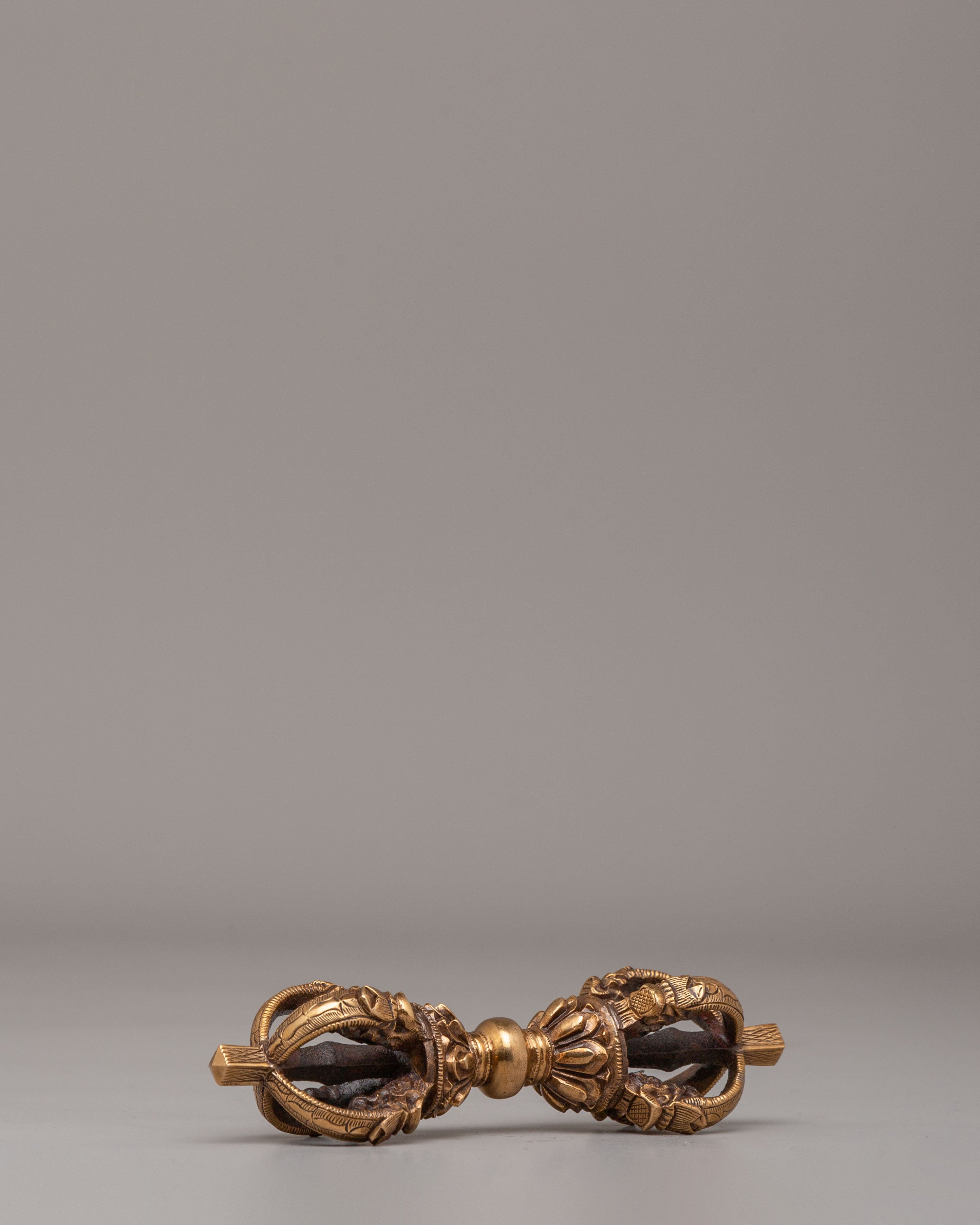 Buddhist Ritual Vajra and Bell Set | Spiritual Practice Tools for Meditation and Prayer