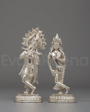 Radha Krishna statue