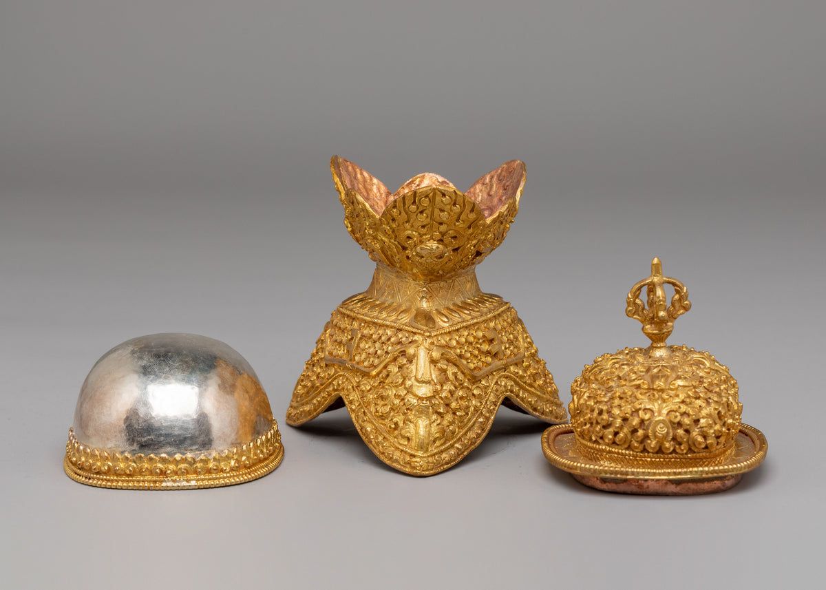 Himalayan Sacred Offering Kapala | Handcrafted Ritual Vessel