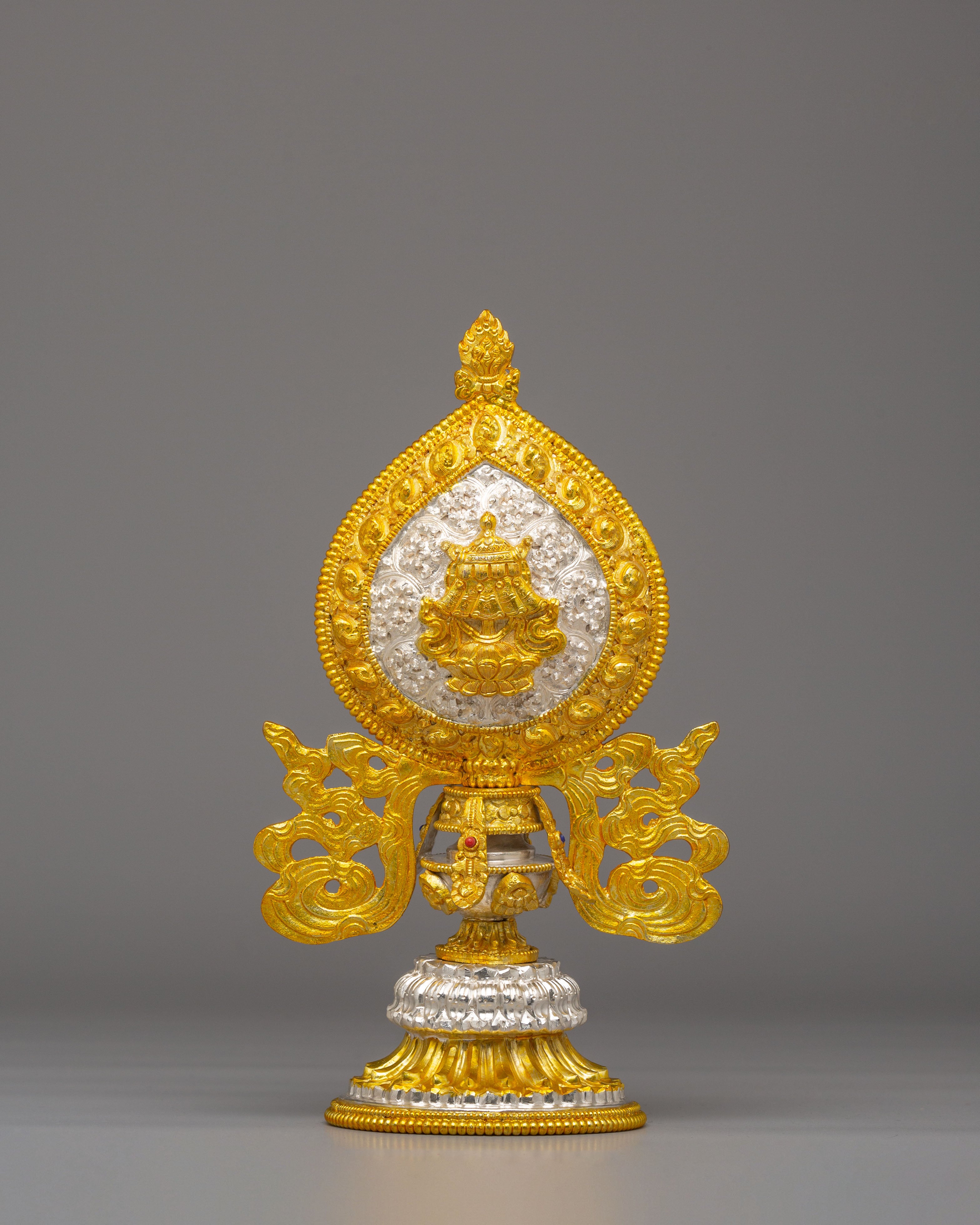 Tibetan Altar Eight Auspicious Symbols | Tibetan Buddhist Ritual Tools