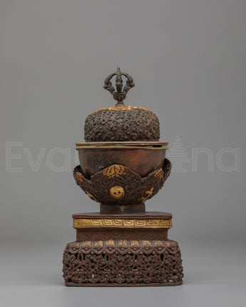 Sacred Buddhist Kapala Cup