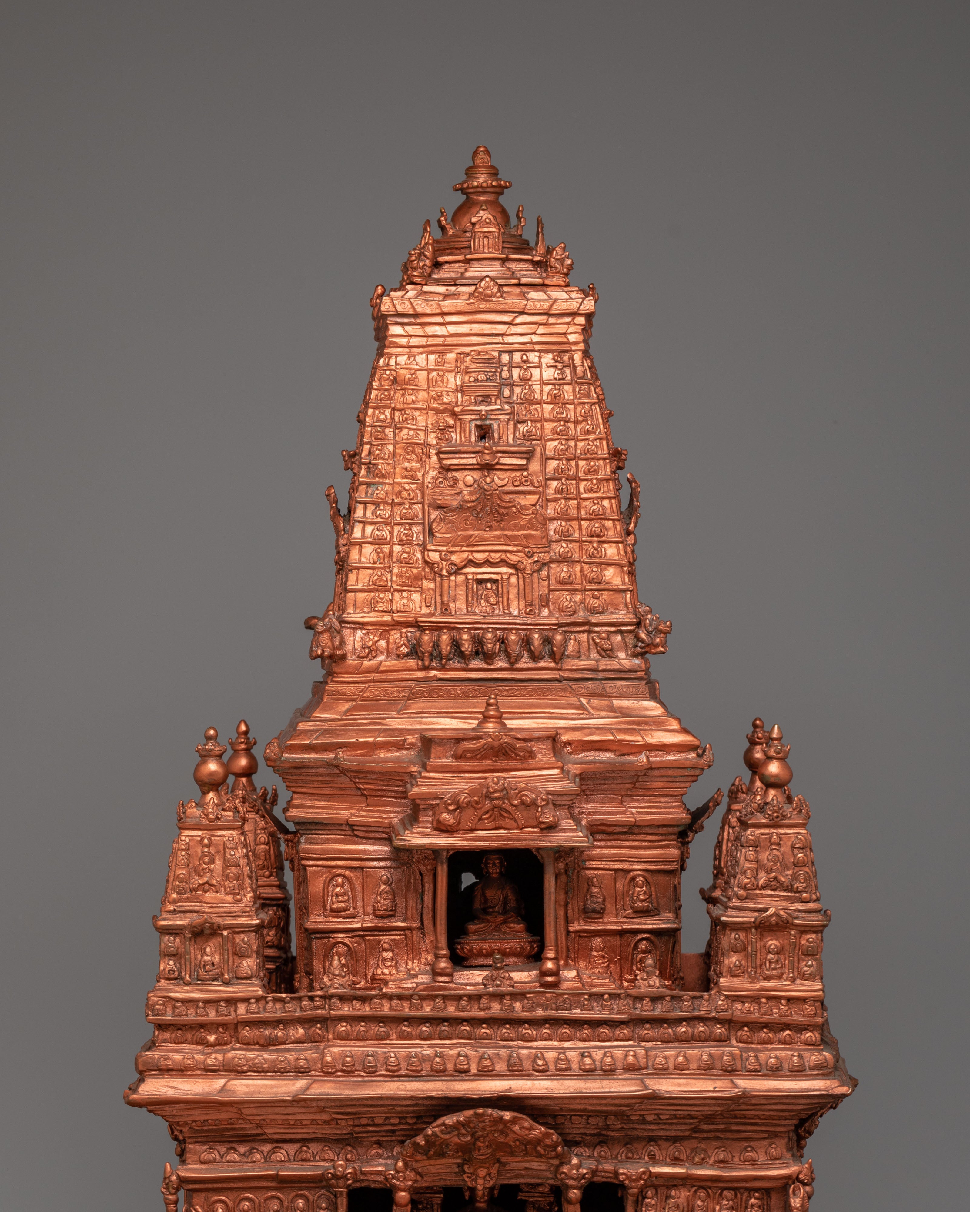 Handcrafted Mahabuddha Temple Sculpture | Symbol of Enlightenment
