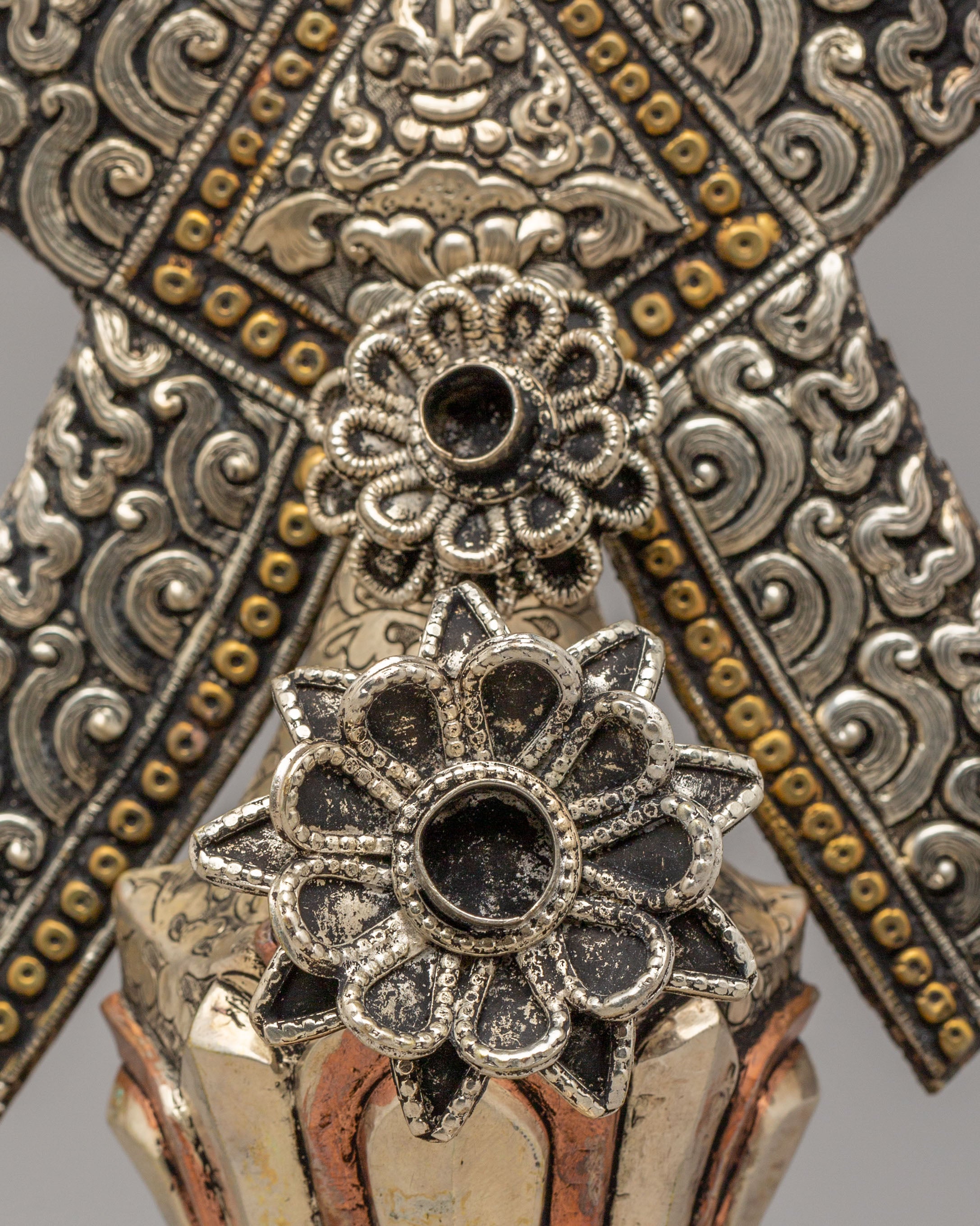Tibetan Serkyem for Altar Rituals | Offering Vessels for Ritual Ceremonies