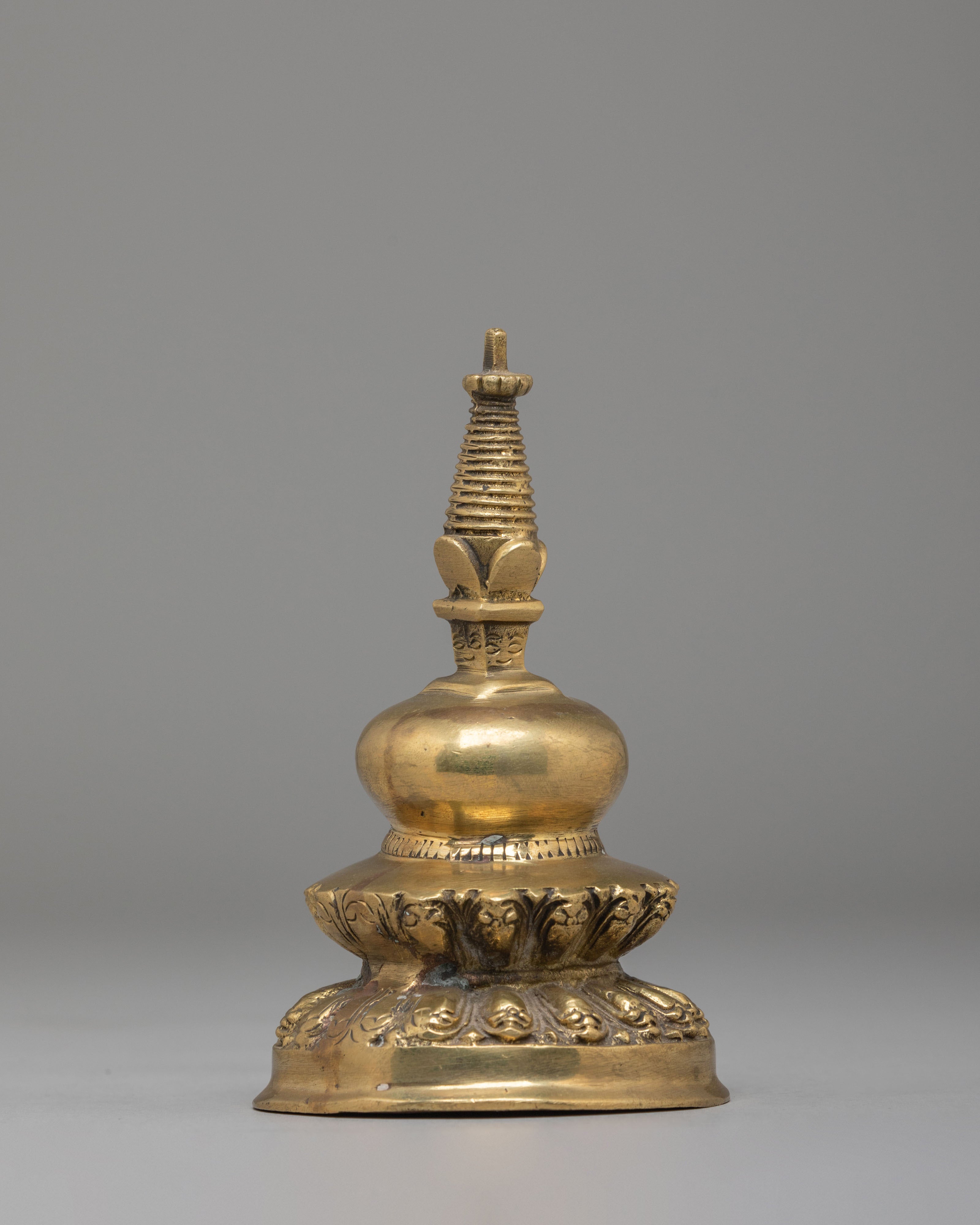 Handcrafted Buddhist Kadampa Stupa | Tibetan Symbol of Enlightenment
