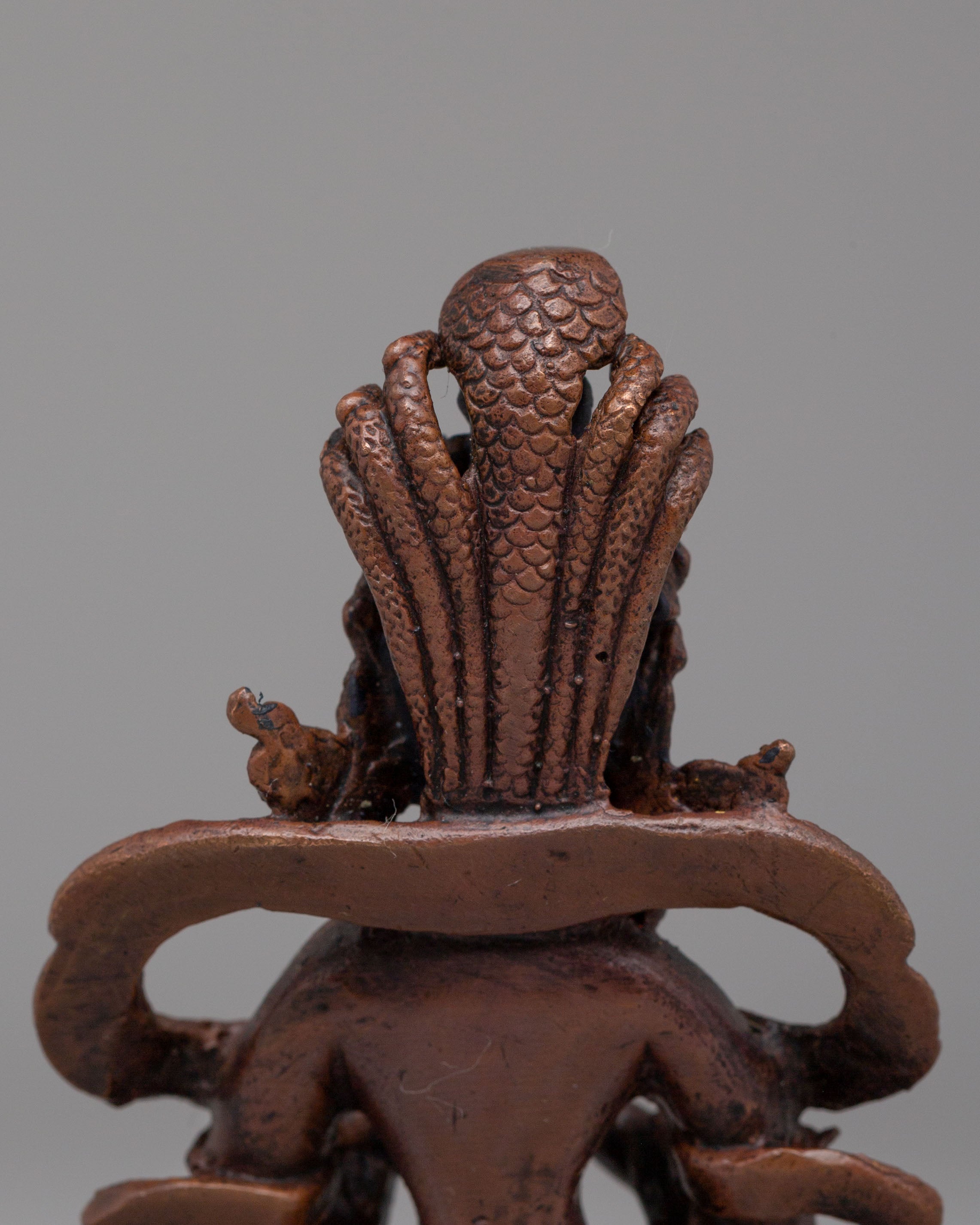 Nagkanya Goddess Statue | Copper Tibetan Deity Figurine