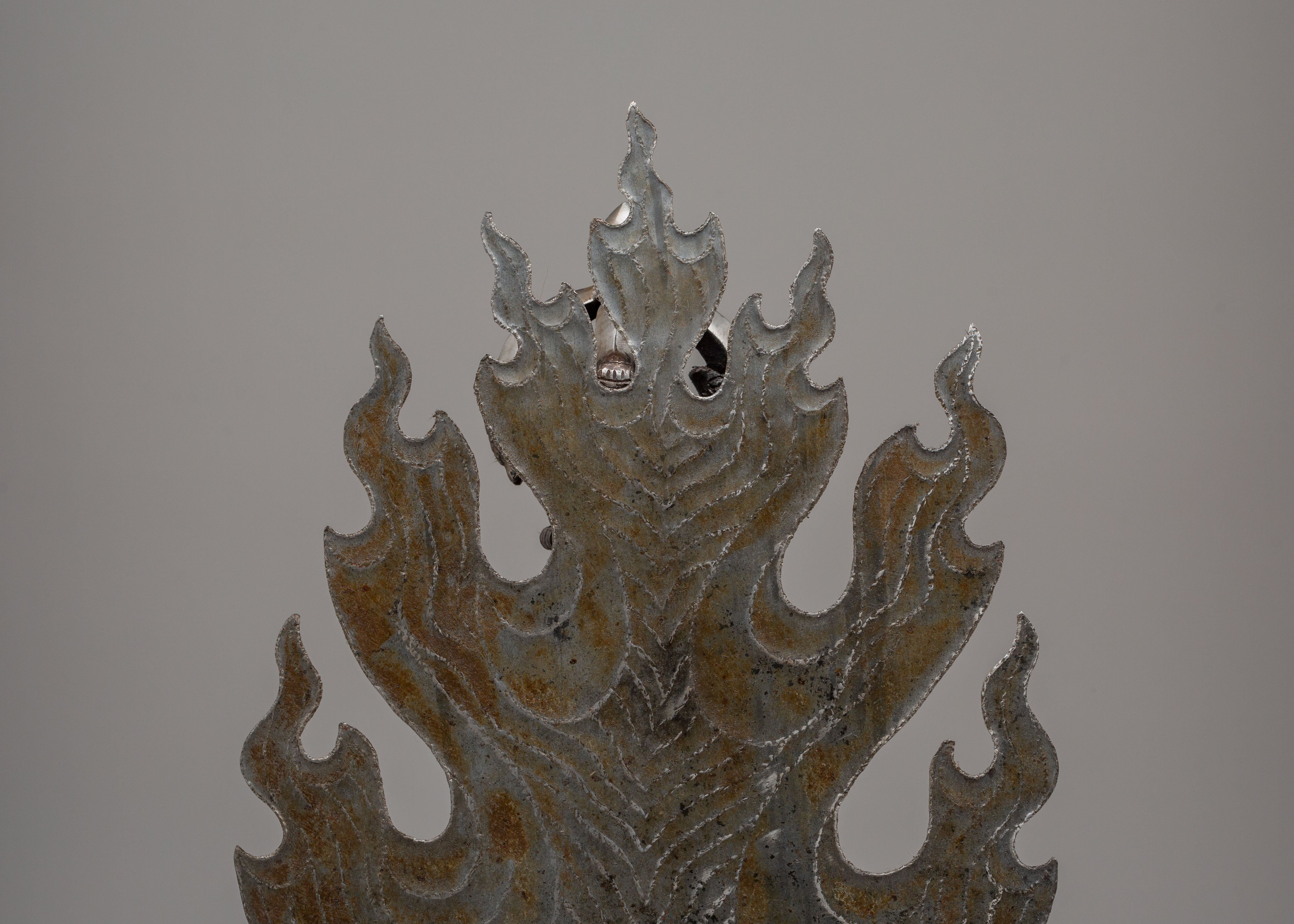Tibetan Vajra with Flames | Spiritual Tool for Meditation & Protection