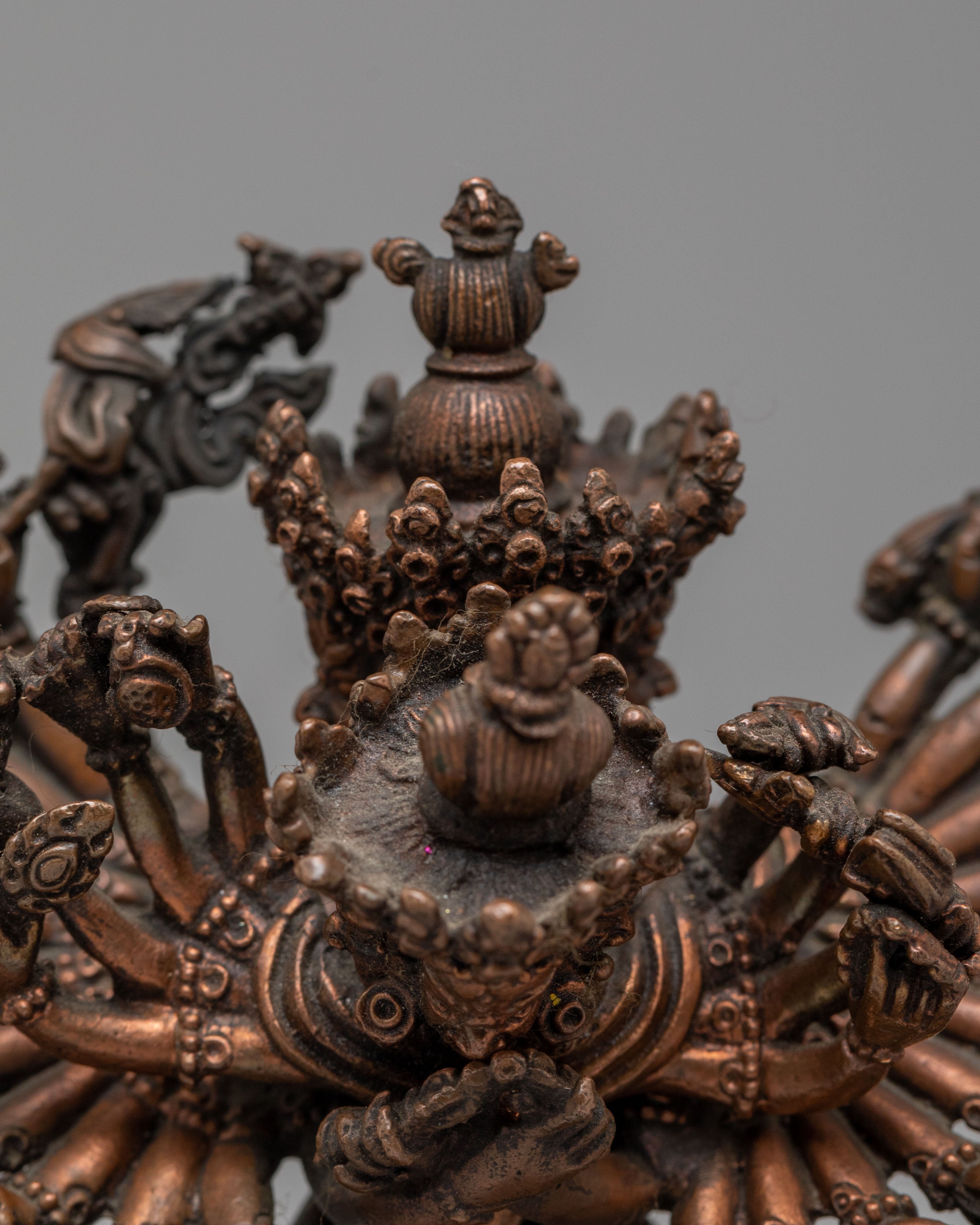 Himalayan Kalachakra Sculpture | Buddhist Kalachakra Deity Figurine
