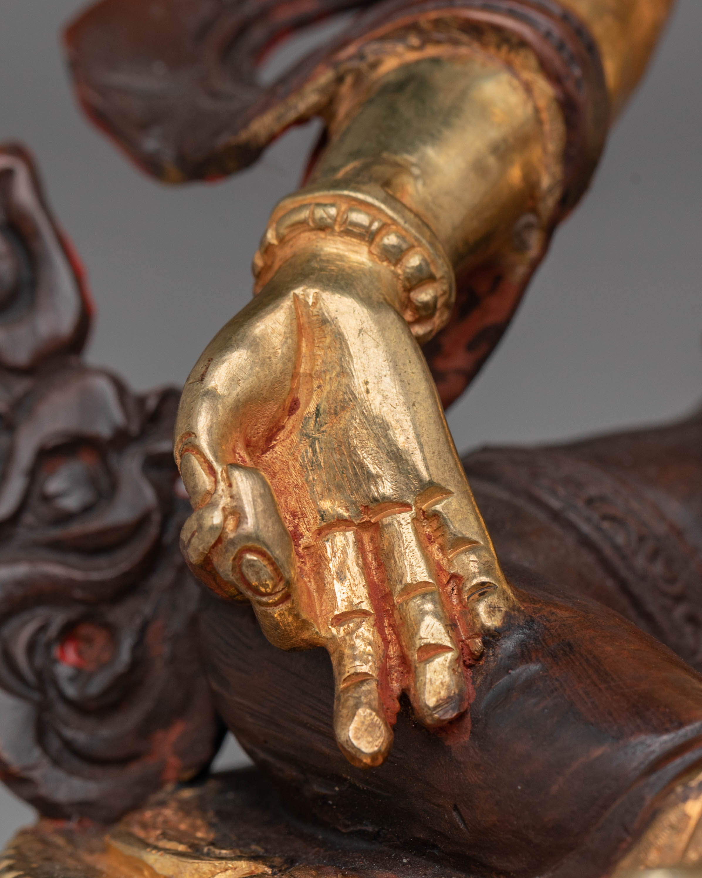 Green Tara Handcrafted Tibetan Sculpture | Himalayan Spiritual Art