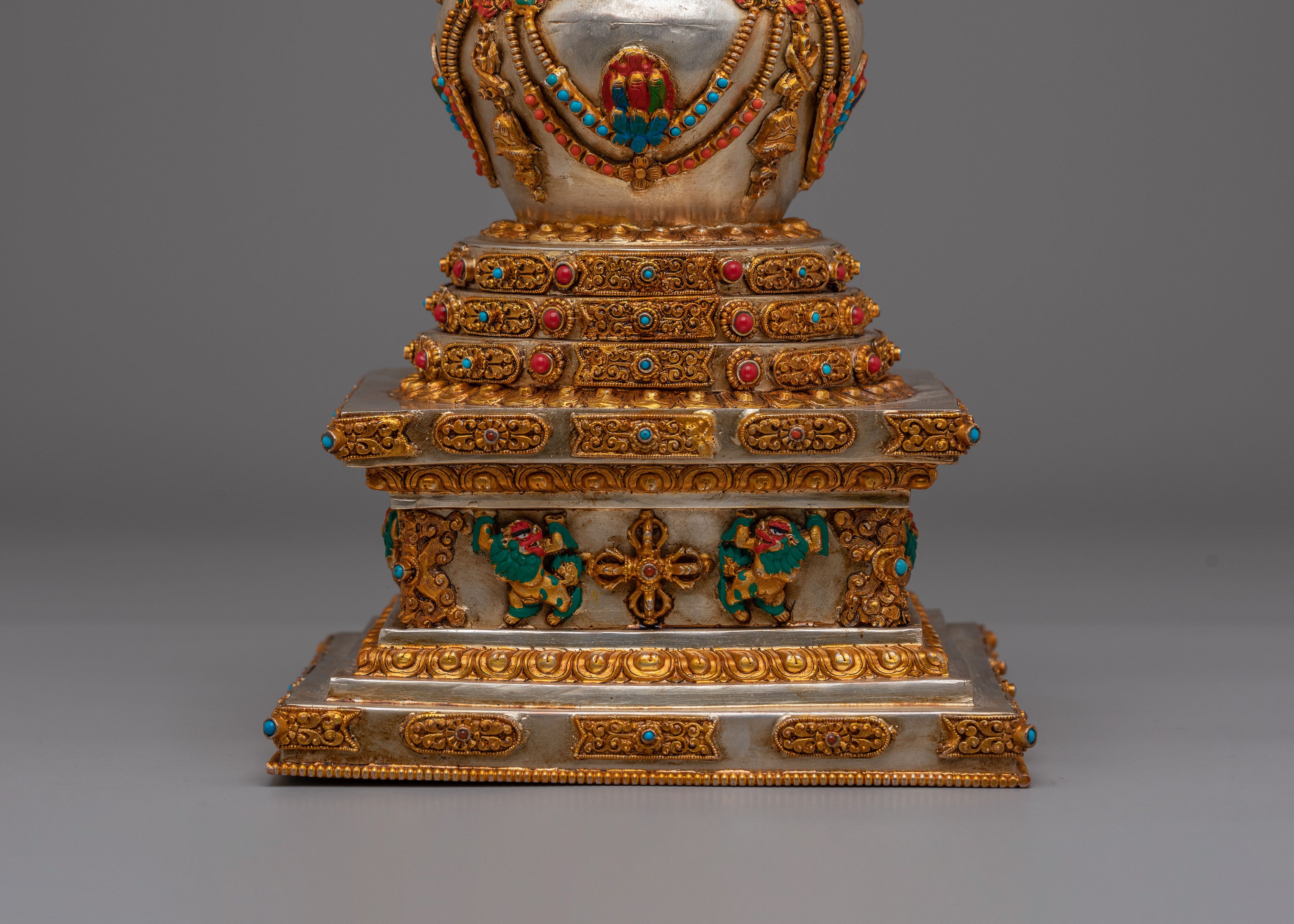 Traditional Tibetan Namgyal Stupa | Symbol of Spiritual Protection and Enlightenment