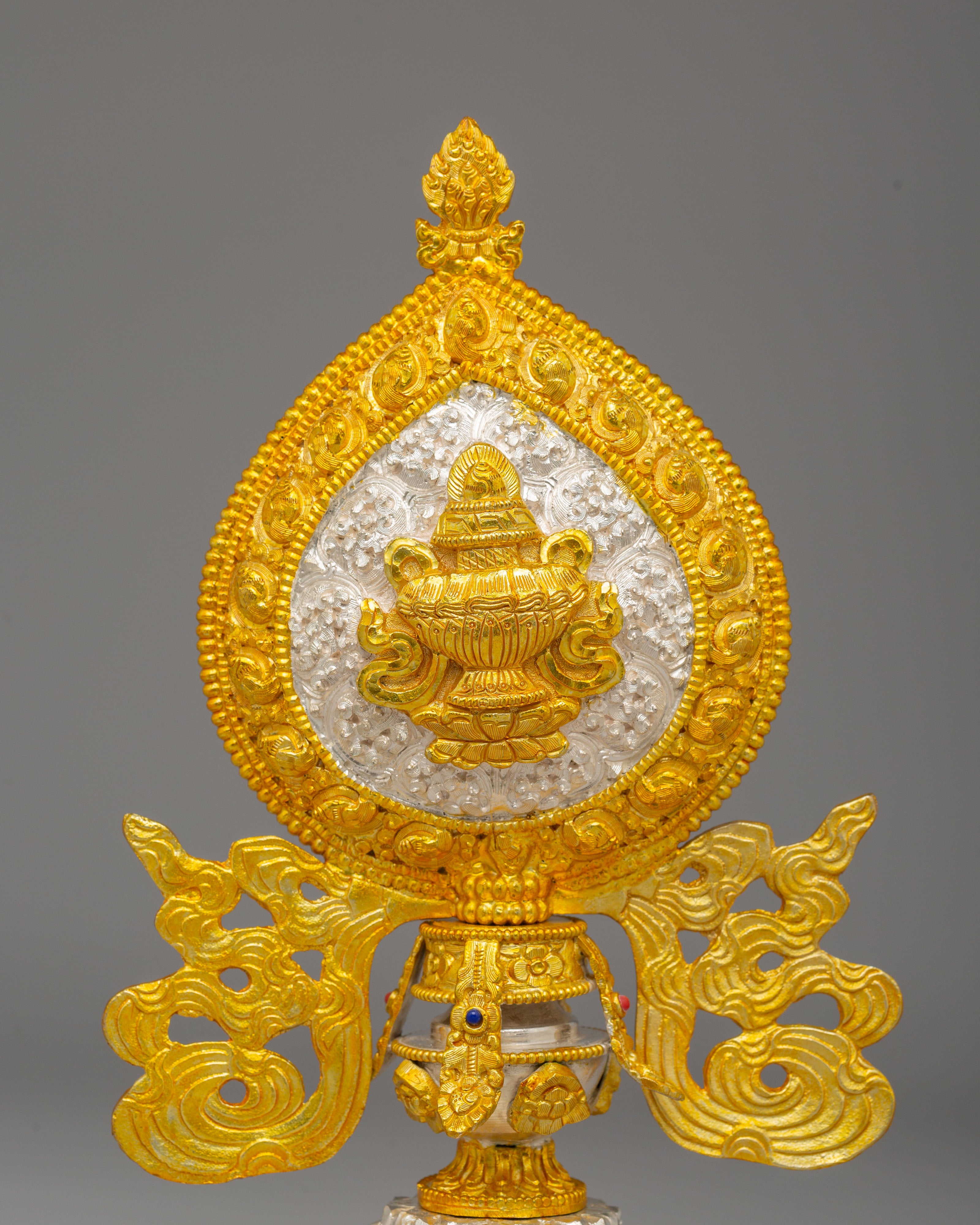 Tibetan Altar Eight Auspicious Symbols | Tibetan Buddhist Ritual Tools