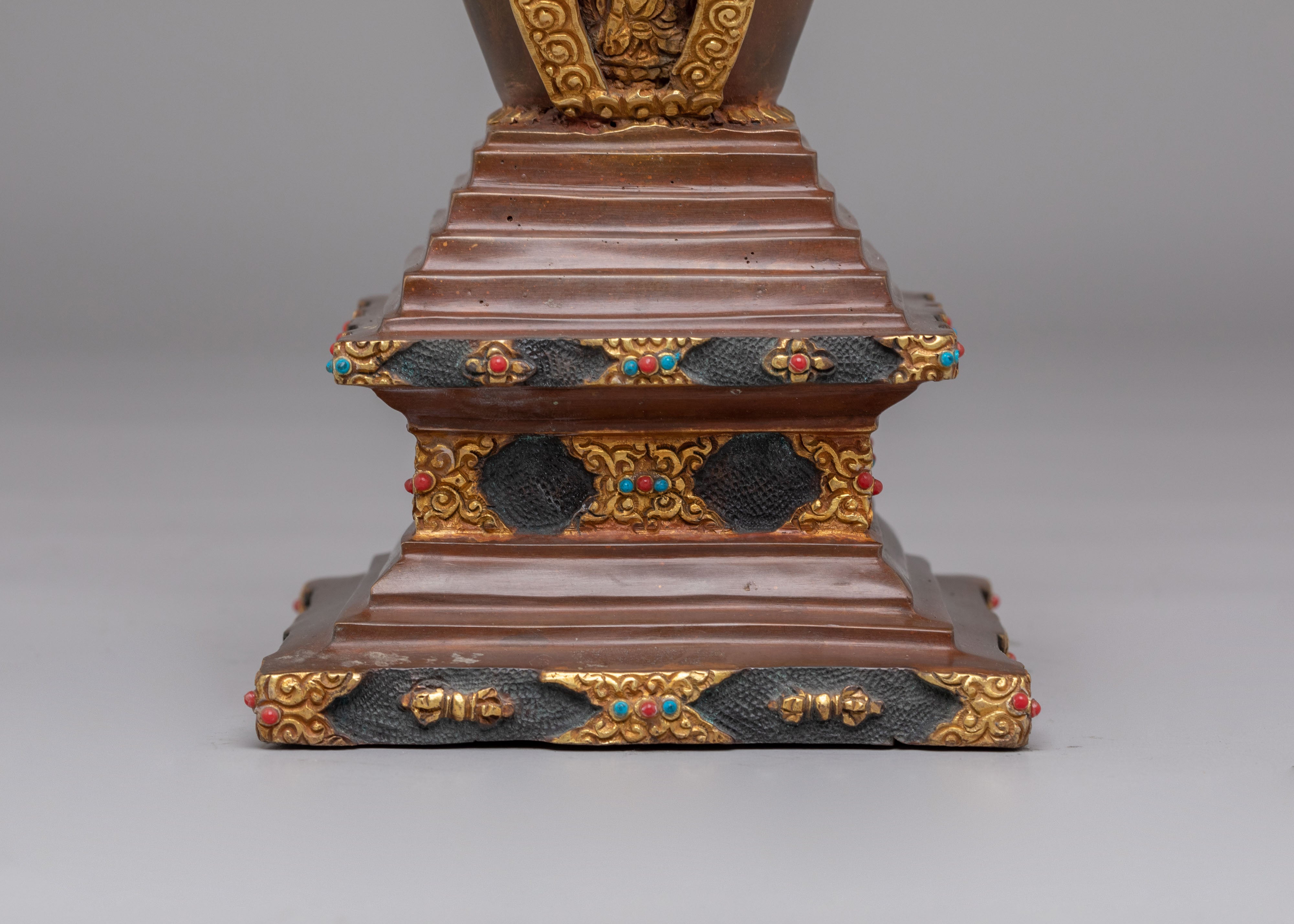 Himalayan Ritual Enlightenment Stupa | Sacred Symbol of Spiritual Awakening