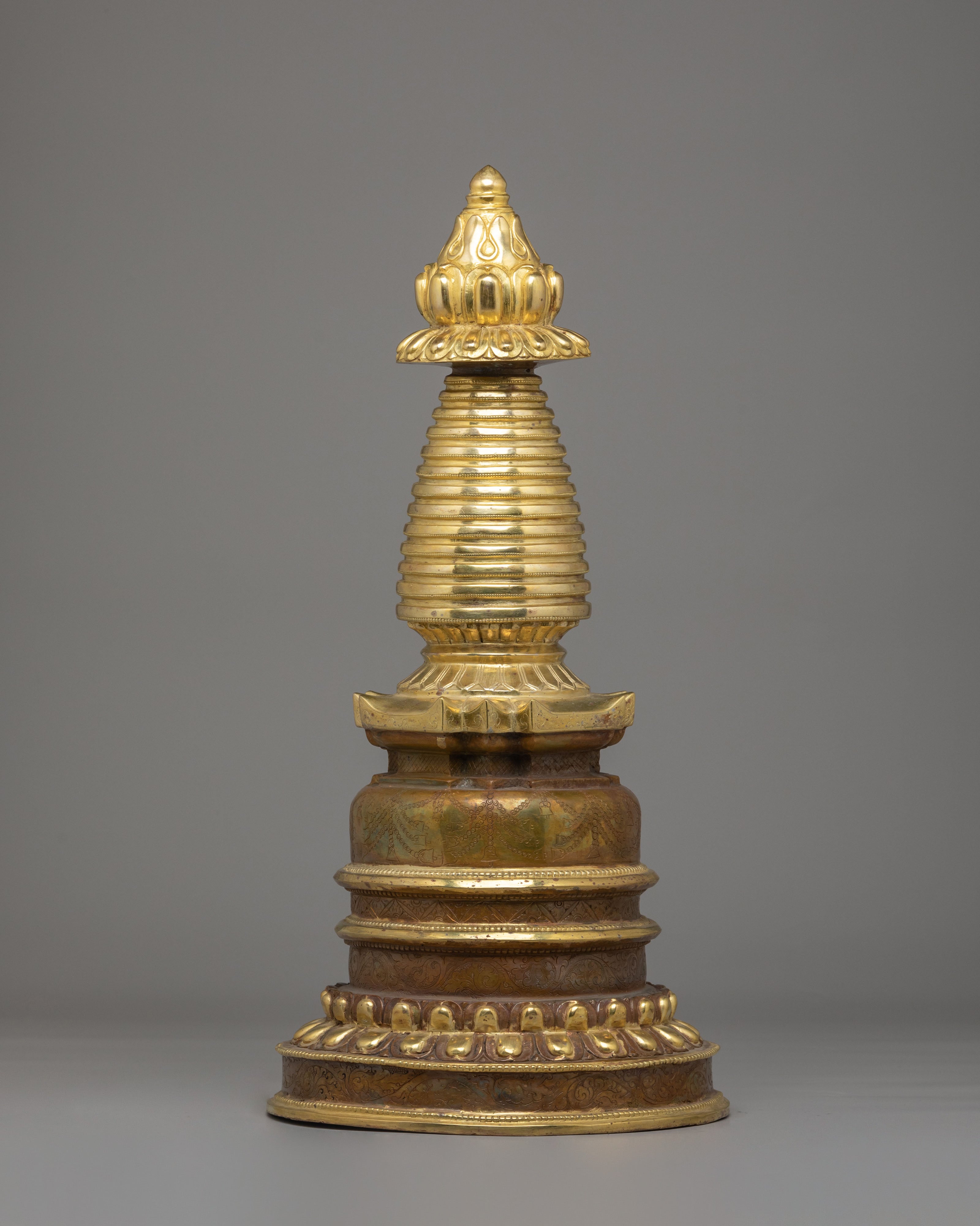 Sacred Tibetan Kadampa Stupa | Buddhist Sculpture