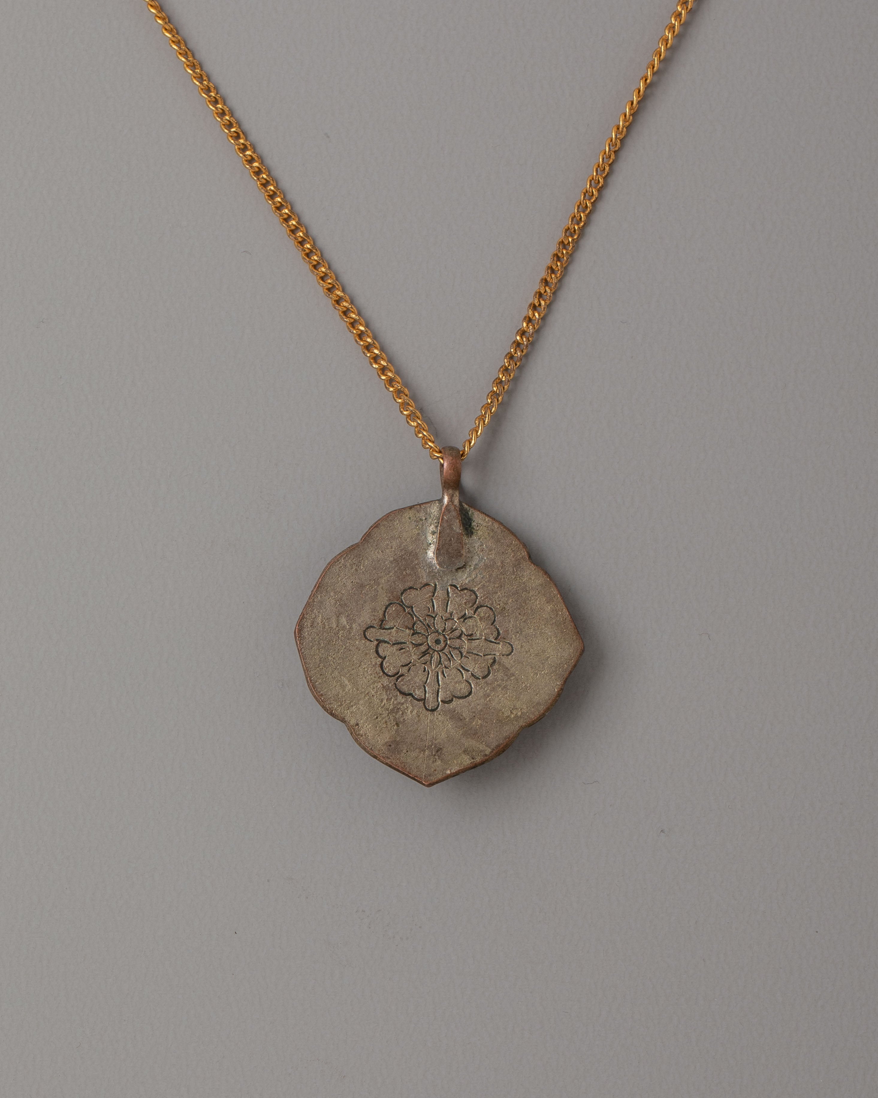 Treasure Vase Pendant  | Handcrafted Tibetan Amulet