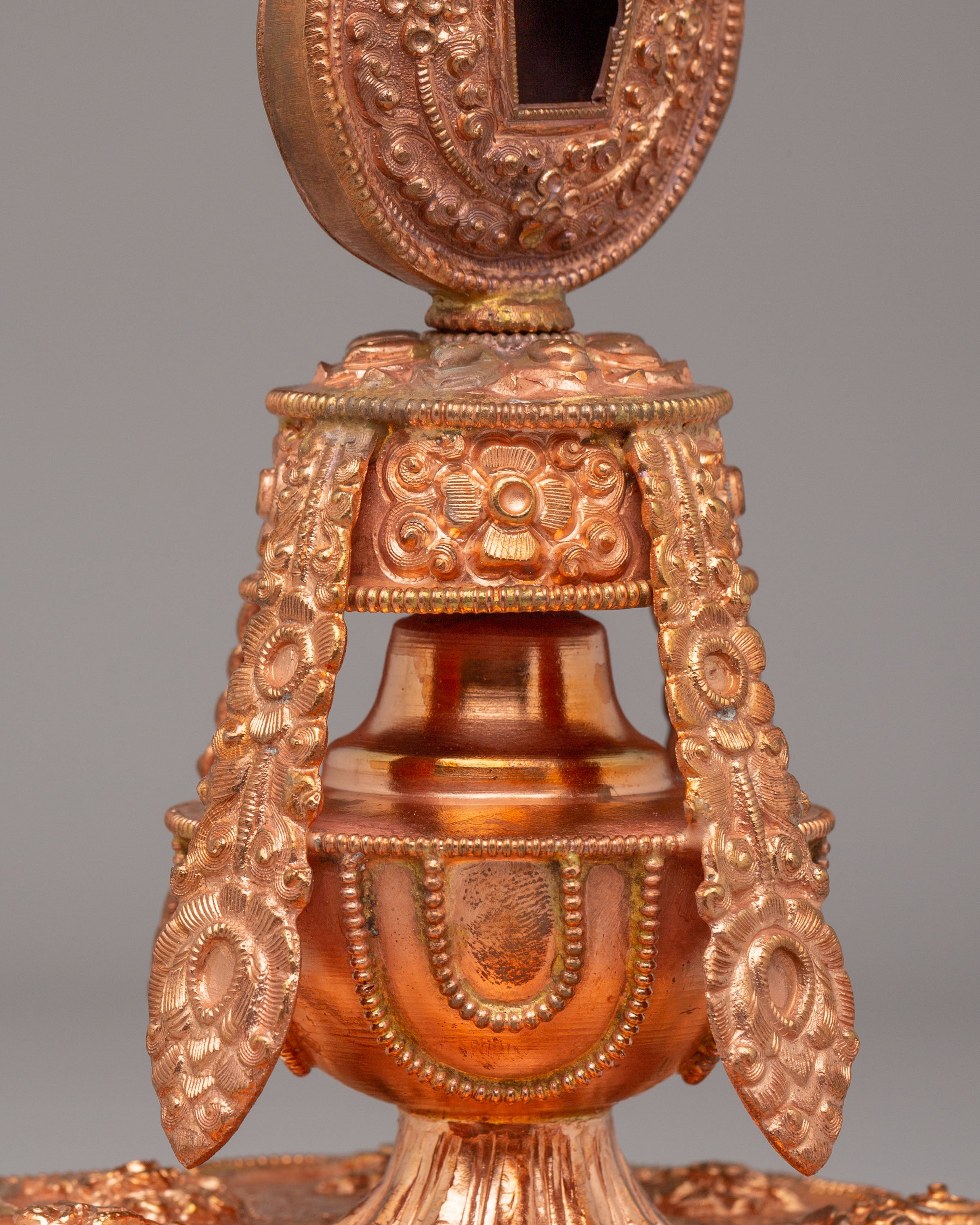 Sacred Ceremonial Long Life Vase | Tibetan Buddhist Rituals