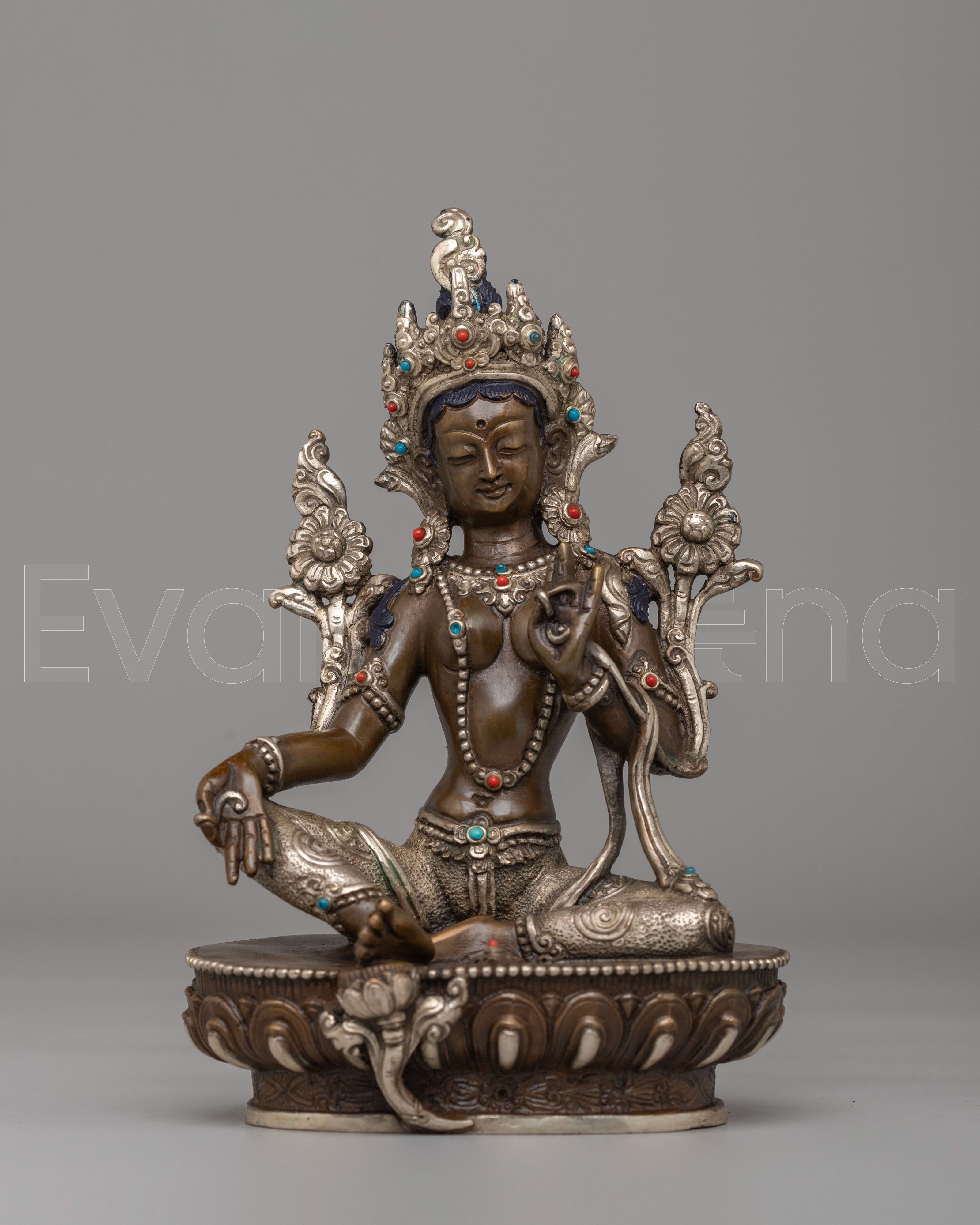 Shyama Tara Copper Statue