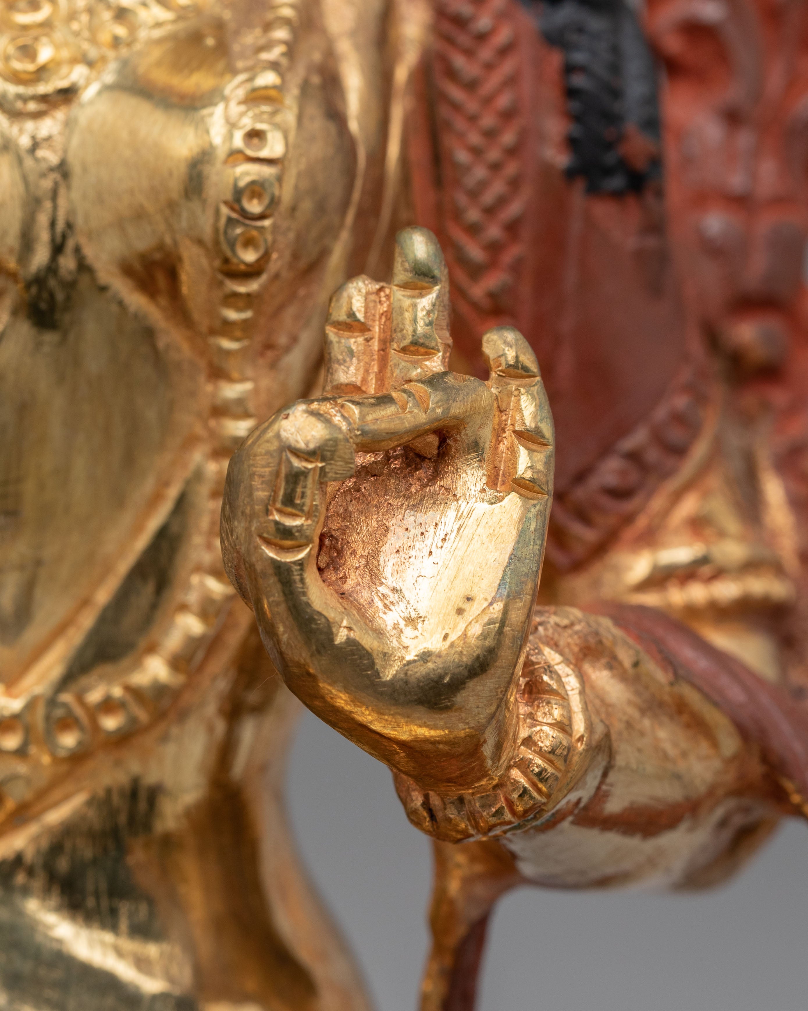 Enlightened Green Tara Goddess Statue | Buddhist Altar Decor