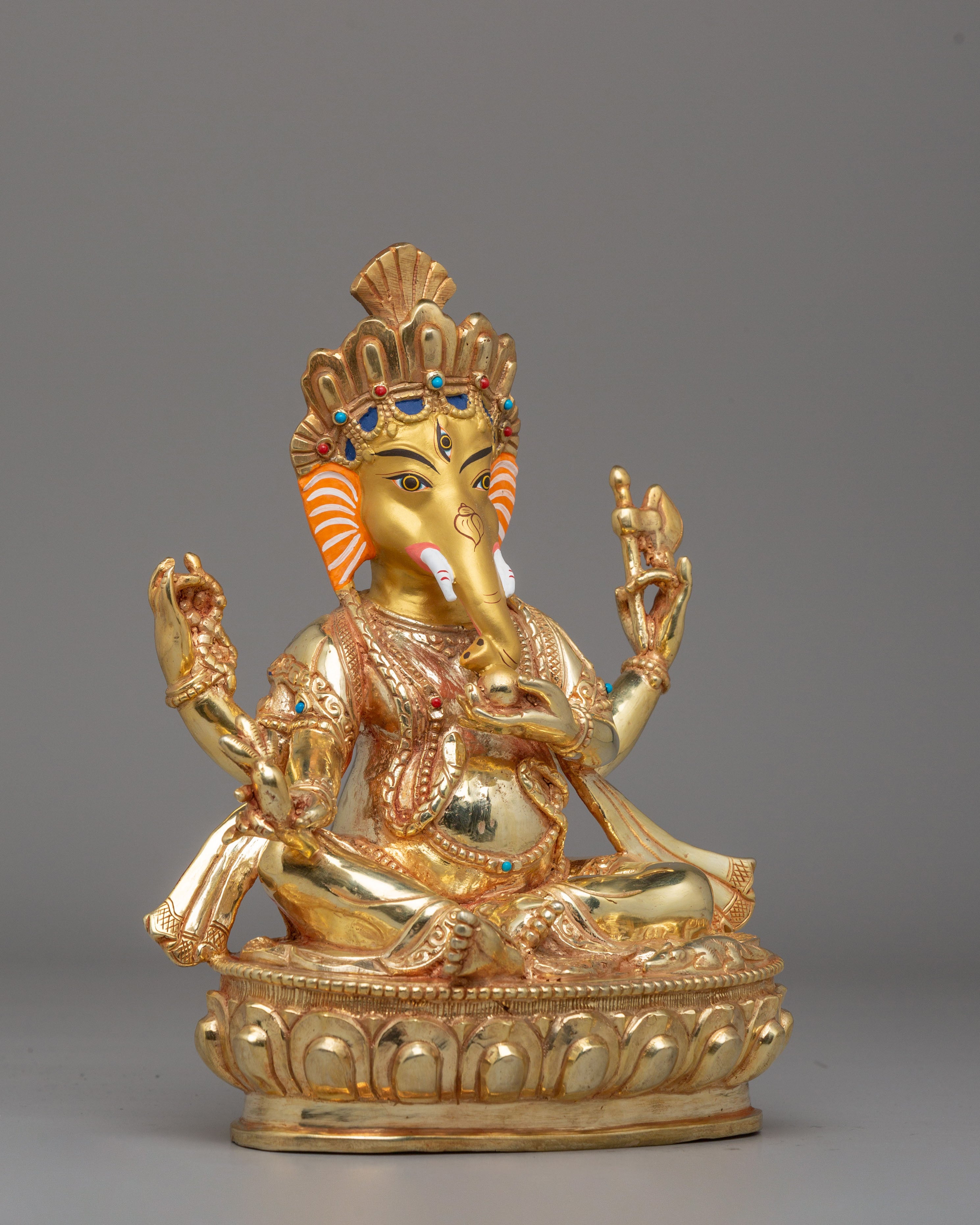 Hindu God Ganesh Statue | Sacred Altar and Home Decor