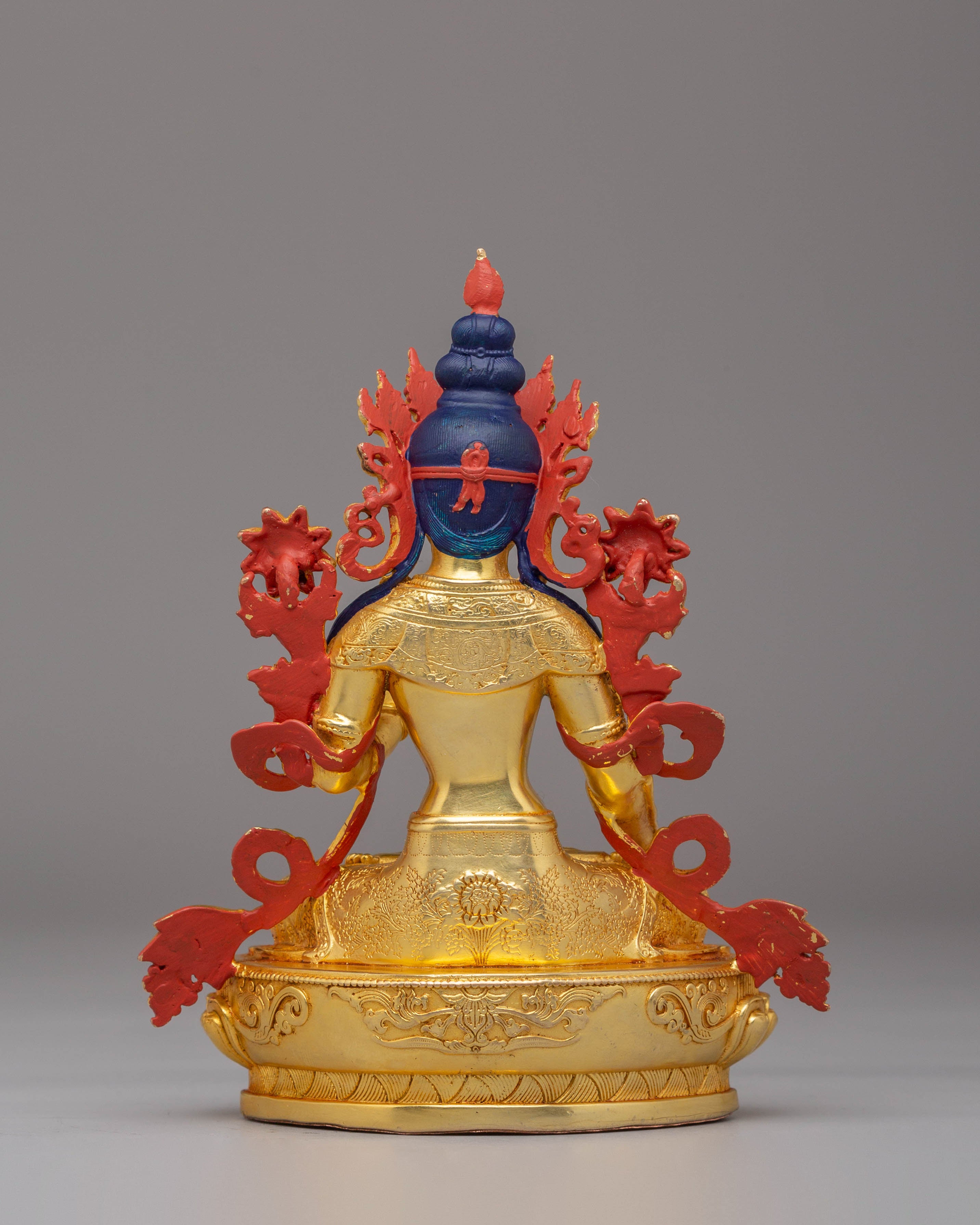 Handmade White Tara Statue | Tibetan Goddess of Compassion and Long Life