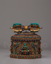 Tibetan Vajra with Dharma Dhatu