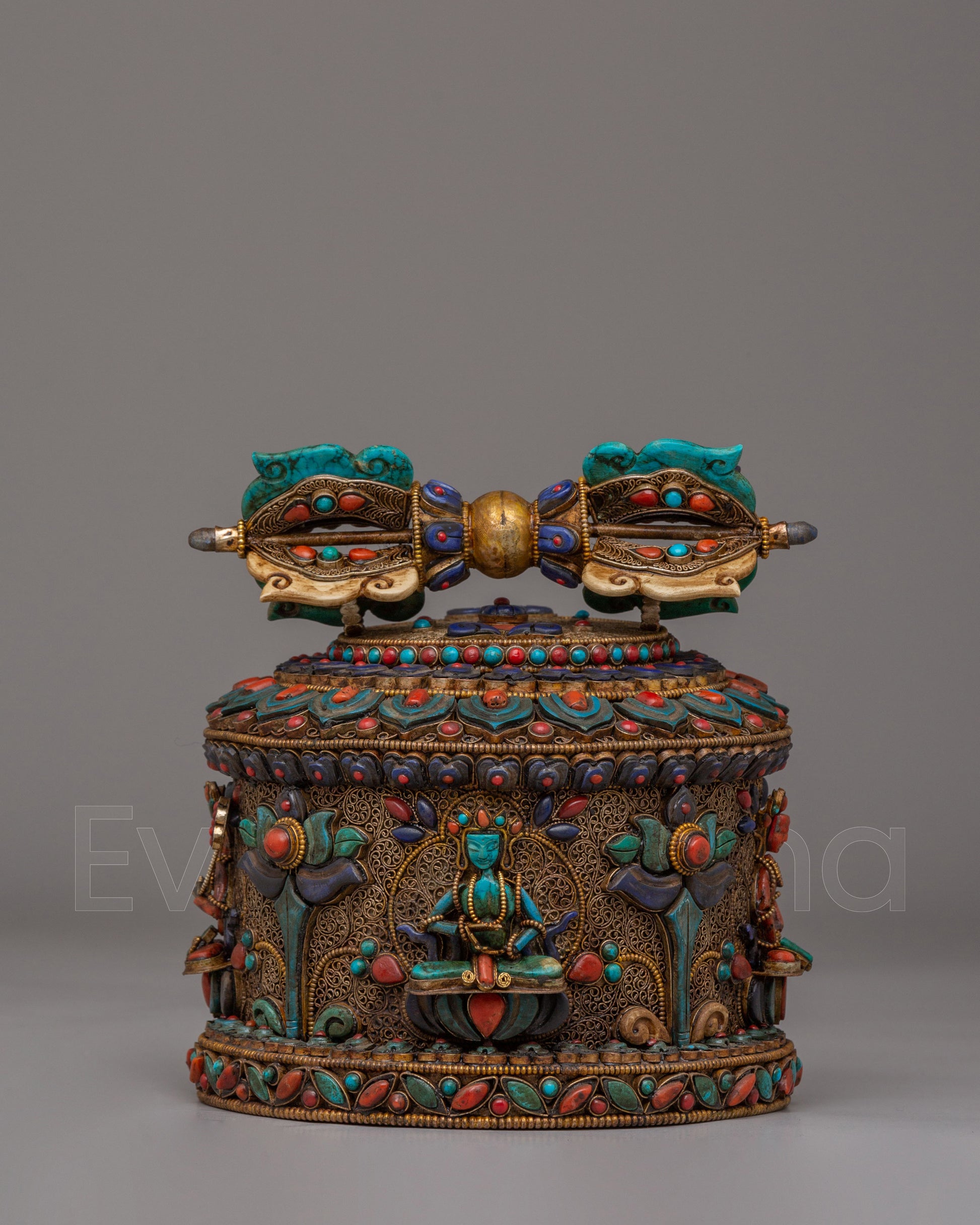 Tibetan Vajra with Dharma Dhatu