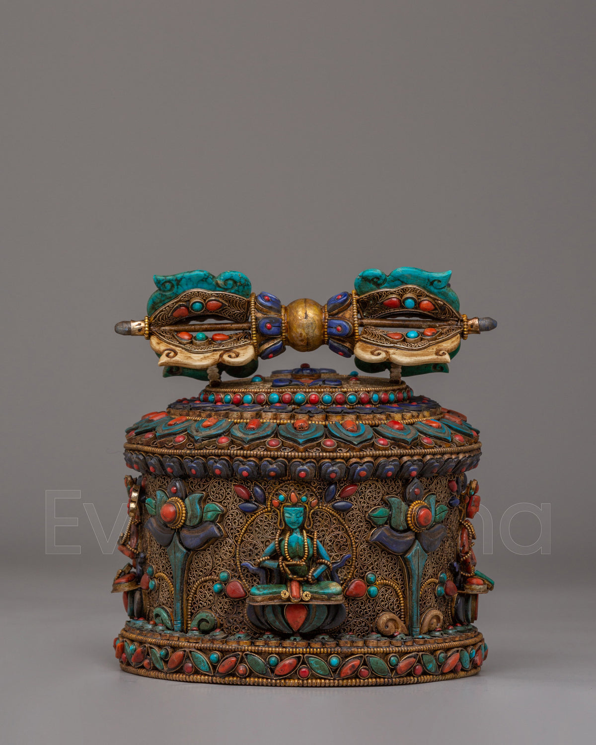 Tibetan Vajra with Dharma Dhatu
