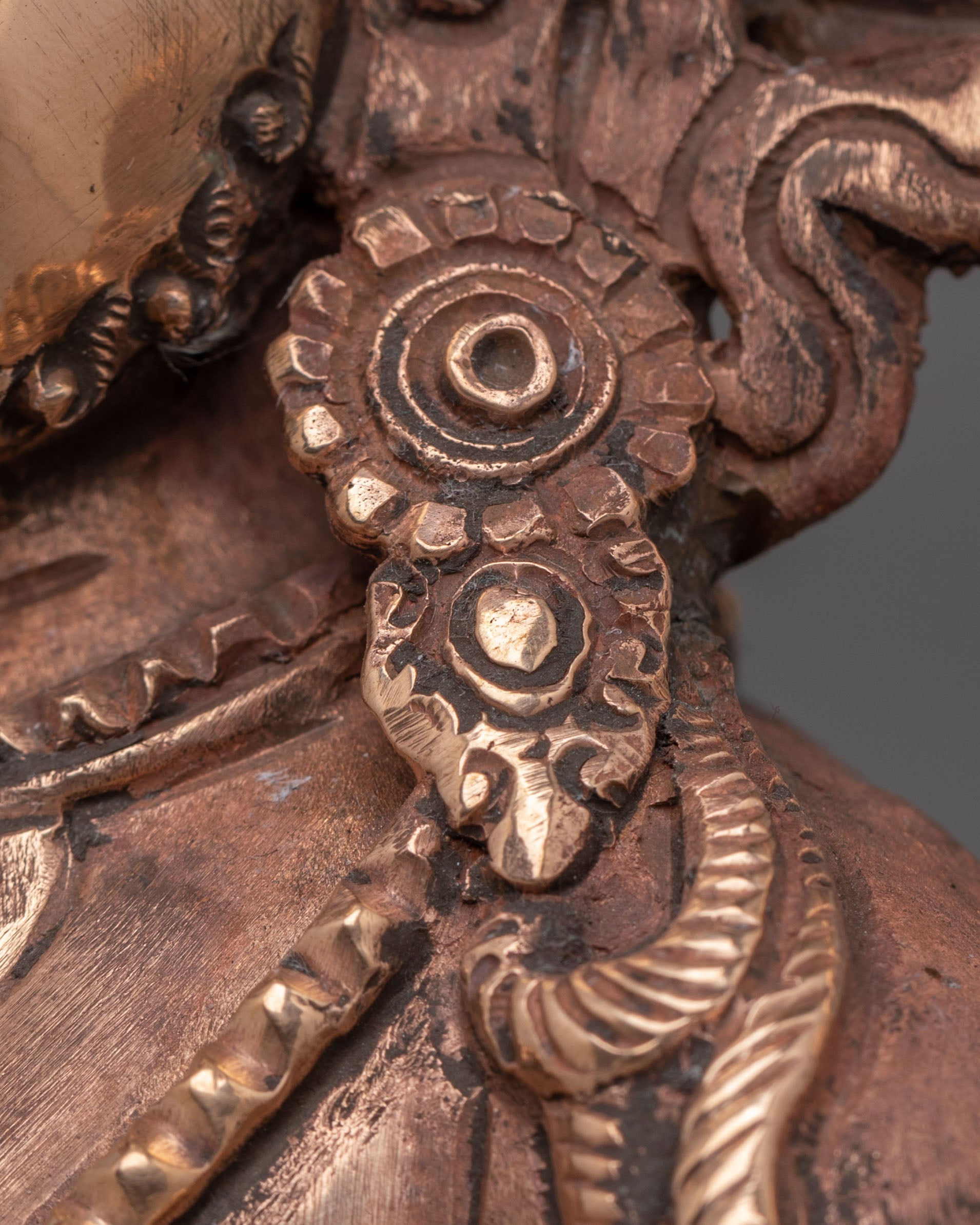 Handcrafted Dzambhala Deity Statue | Tibetan Wealth God Sculpture