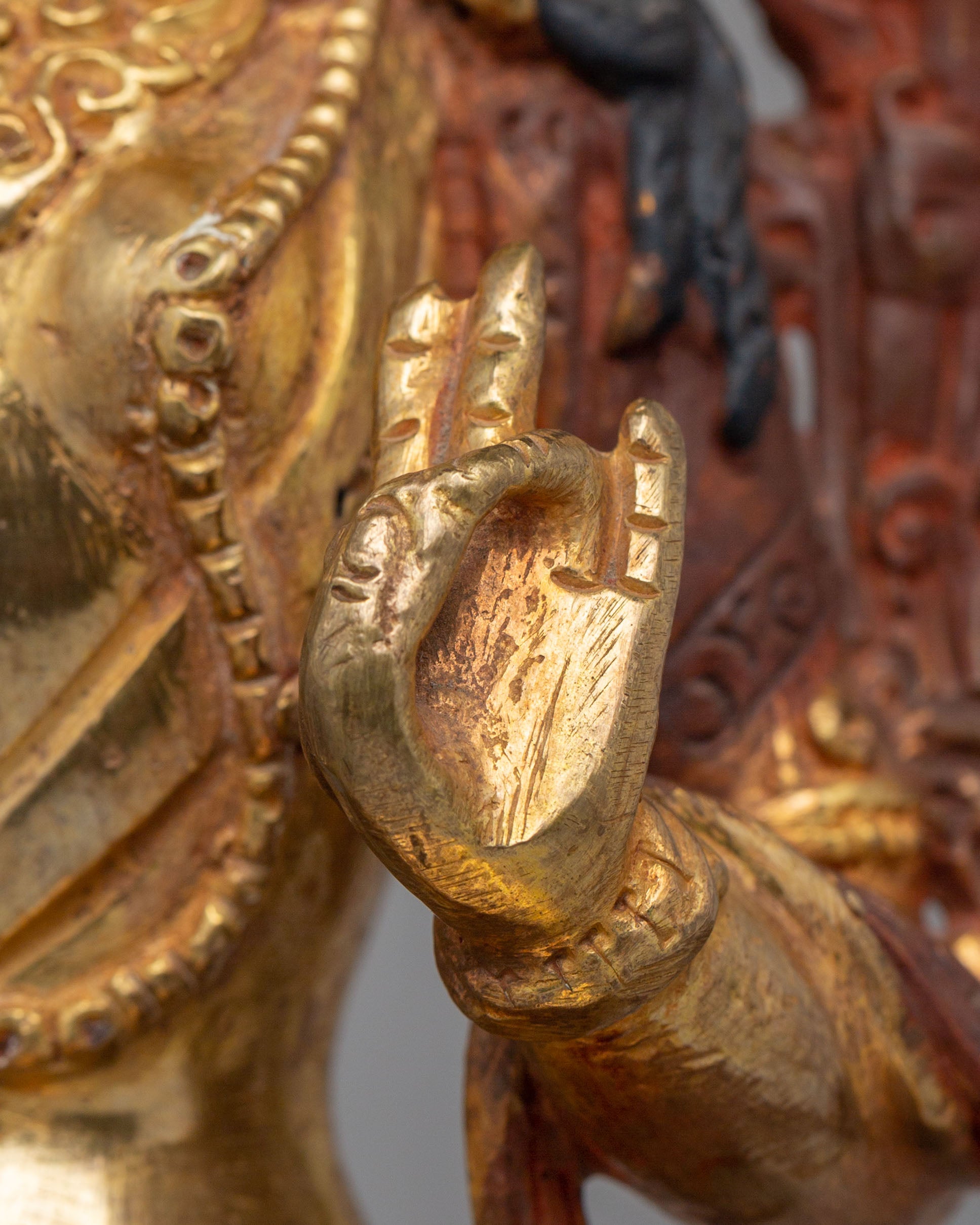 Green Tara Sculpture for Healing | Tara Goddess Statue
