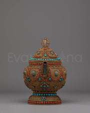Tibetan Tea Pot for Home Decor