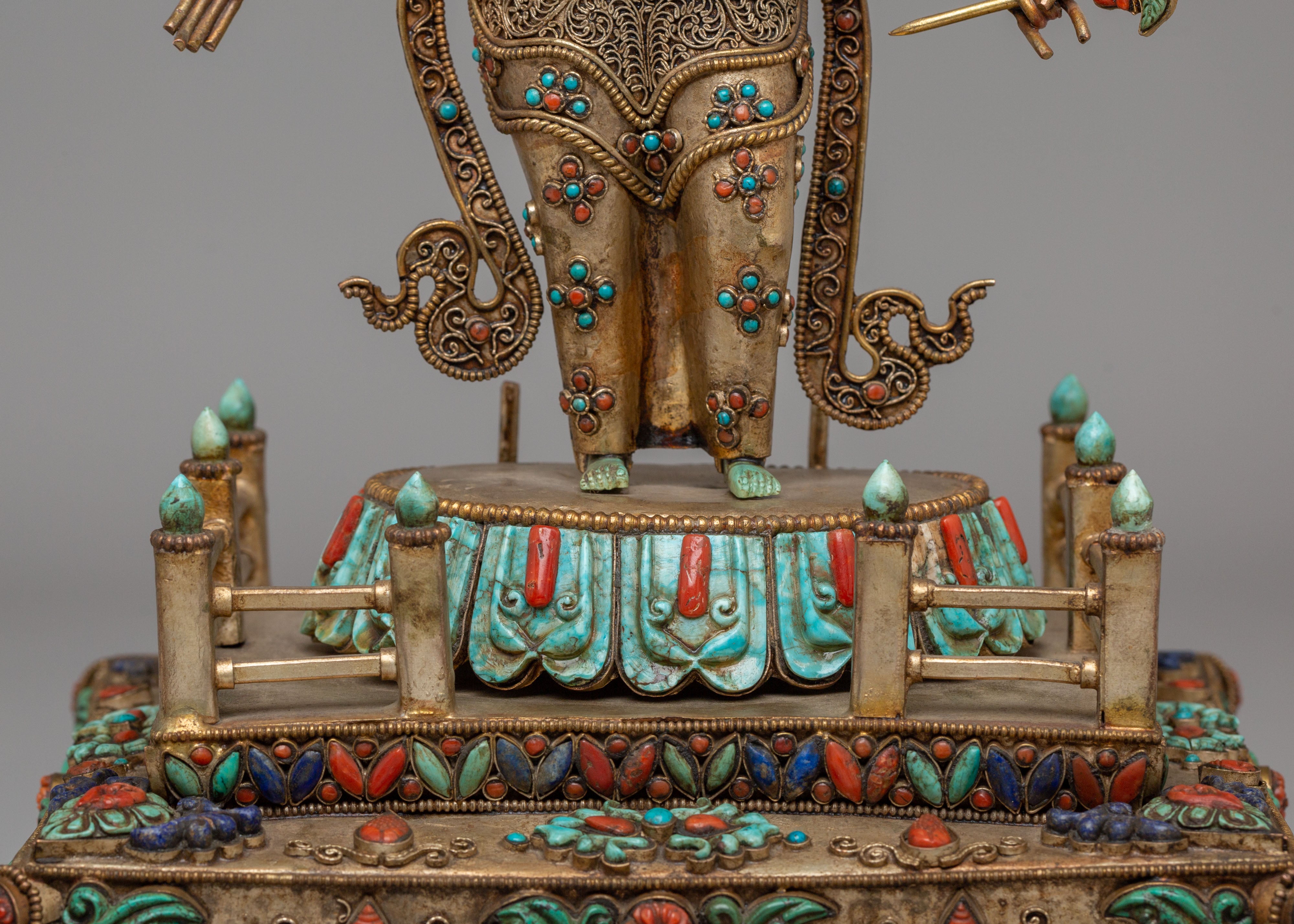 Handcrafted Chenrezig Statue of Compassion | Symbol of Spiritual Enlightenment