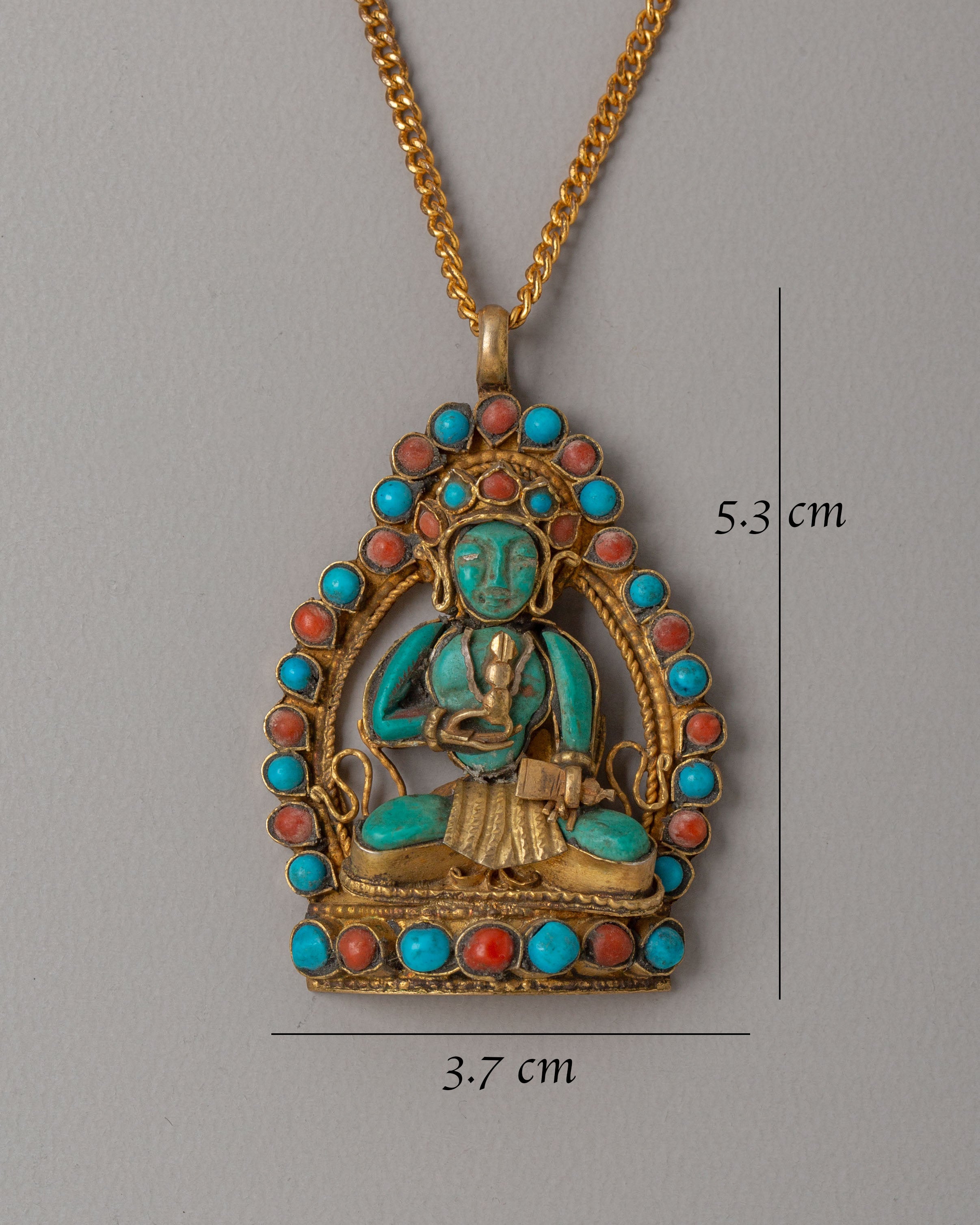 Tibetan Vajrasattva Locket | Spiritual Jewelry
