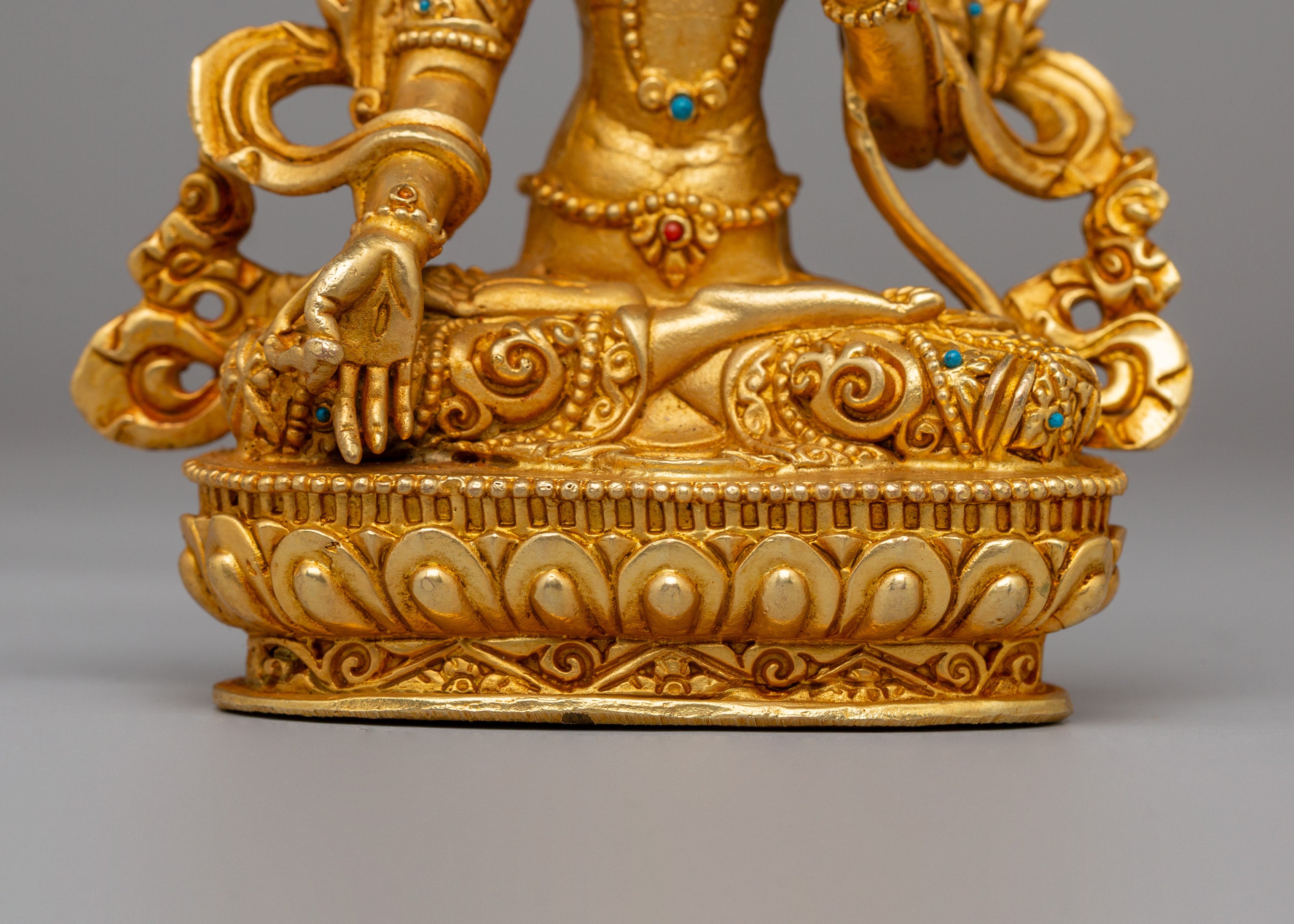 Long-Life-Deity-White-Tara-Statue | Himalayan Buddhist Artwork