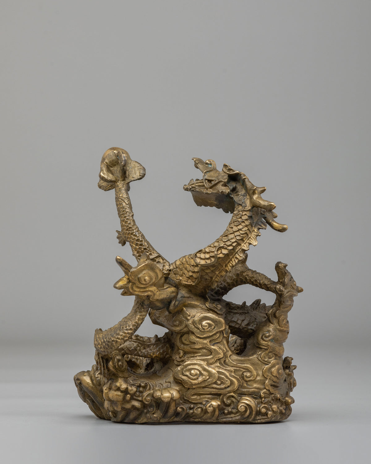 Handcrafted Dragon Guardian Sculpture | Symbol of Protection and Strength