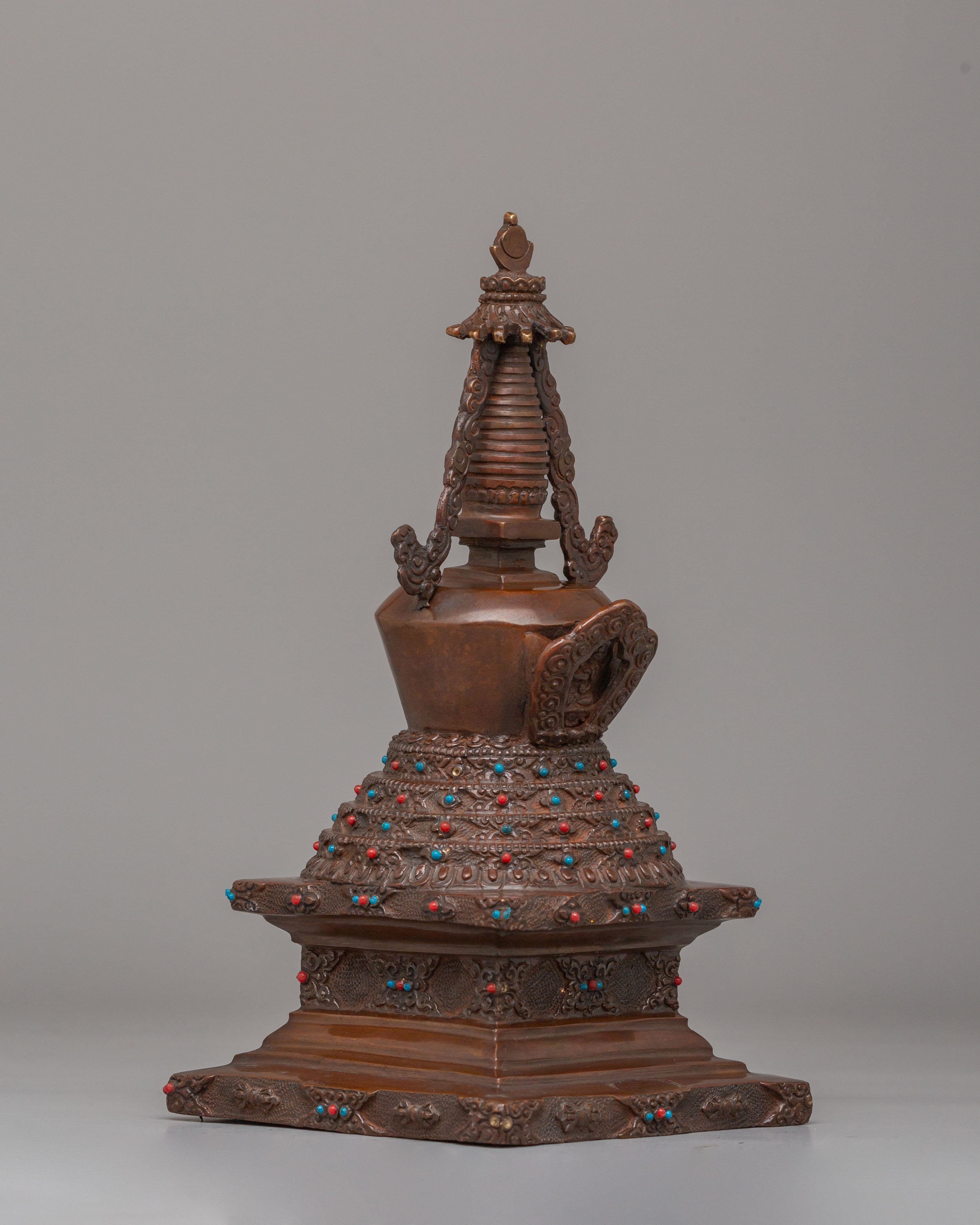 Sacred Ritual Lotus Blossom Stupa | Symbol of Enlightenment