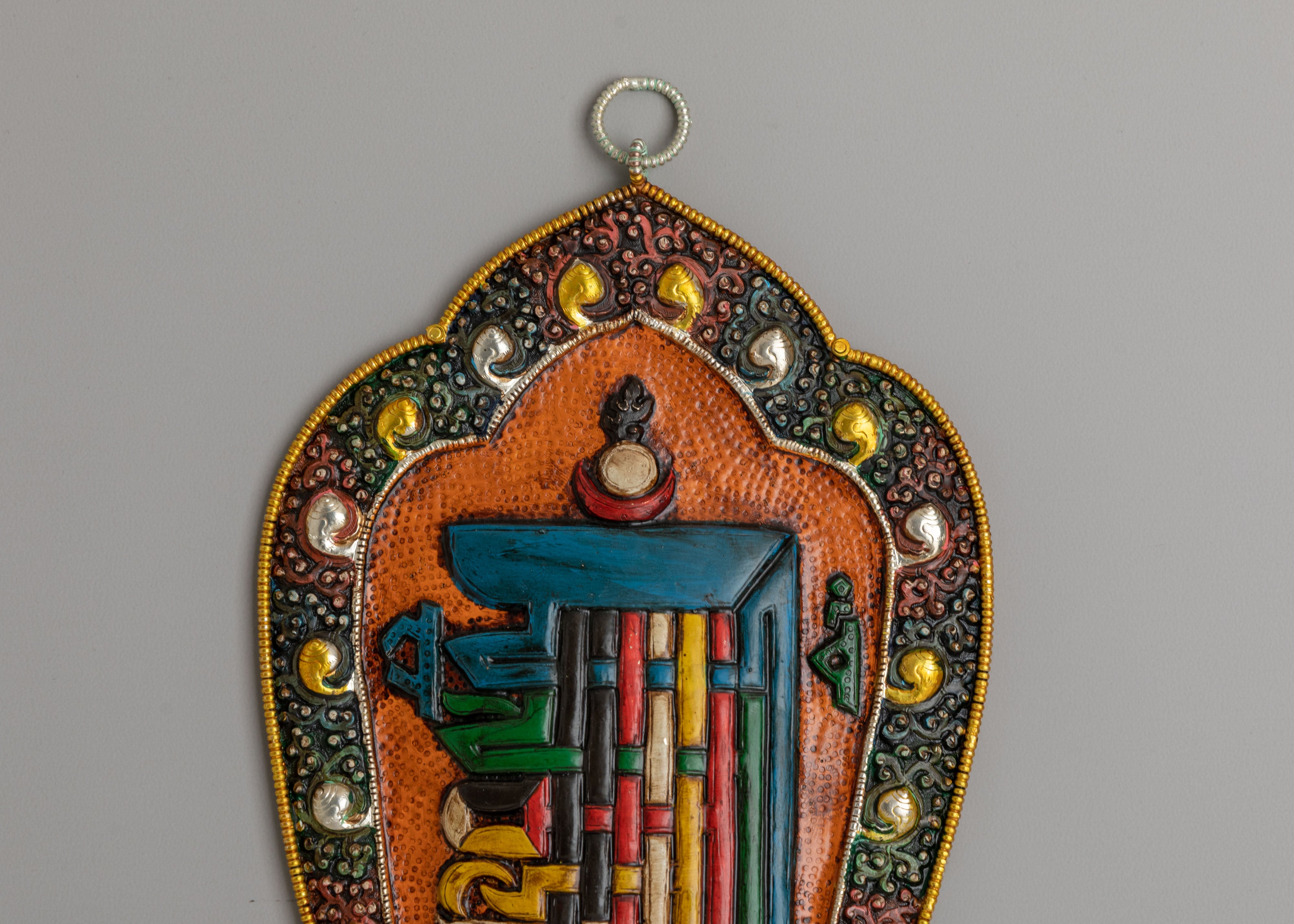 Sacred Kalachakra Wall Decoration | Buddhist Art