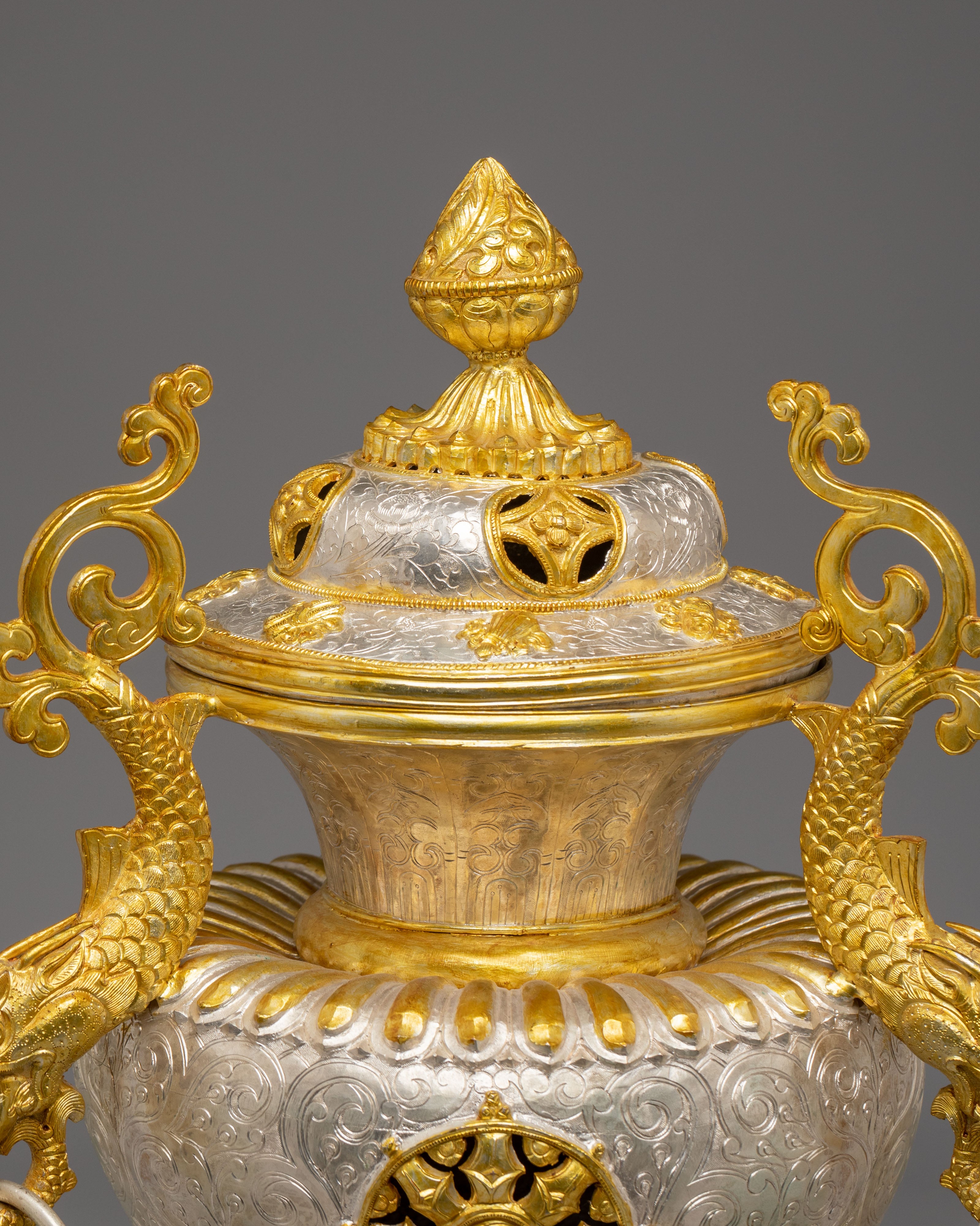 Handcrafted Incense Burner for Altar Use | Traditional Buddhist Altar Decor