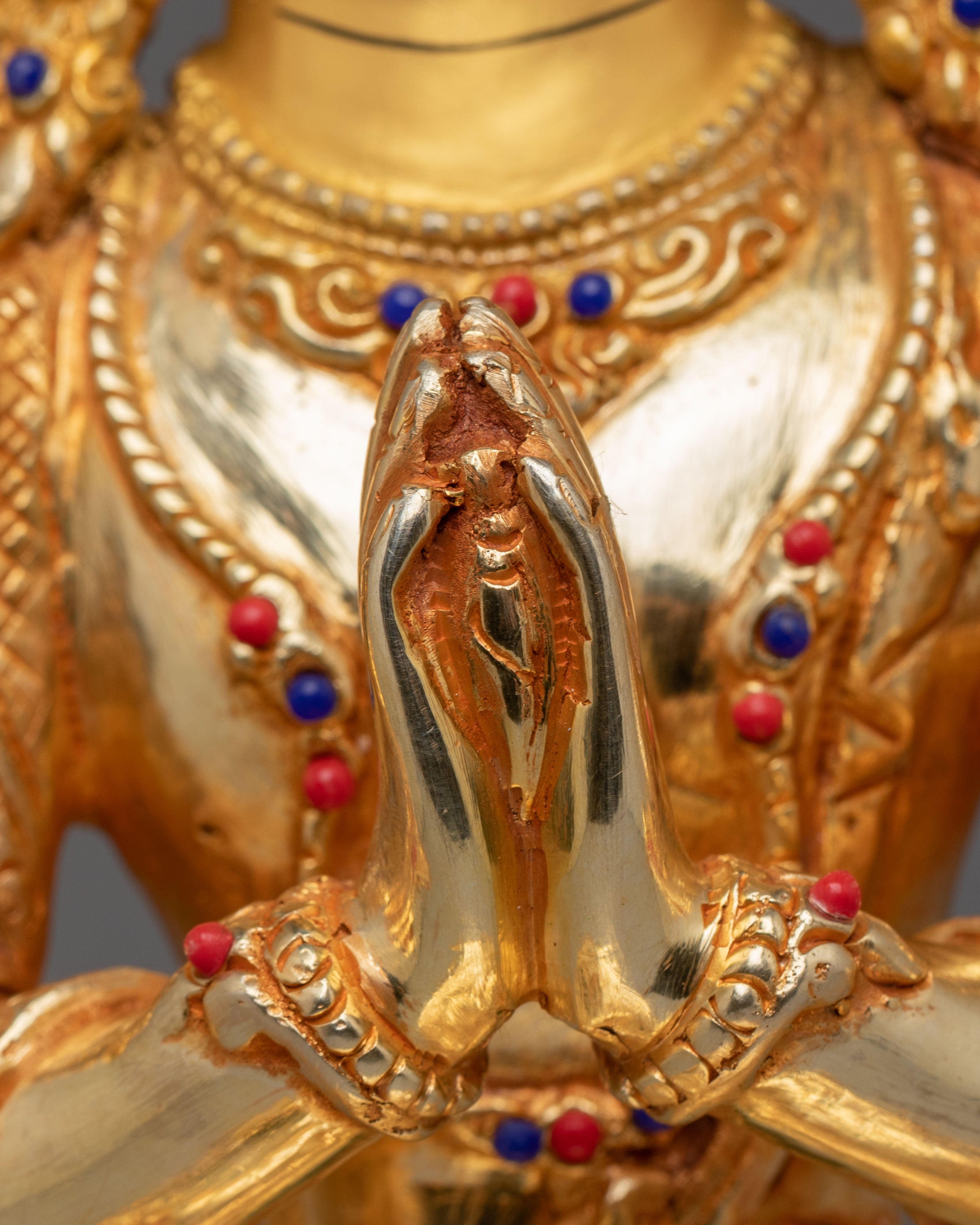 Buddhist Loving Compassion Chenrezig Statue | Bodhisattva of Mercy