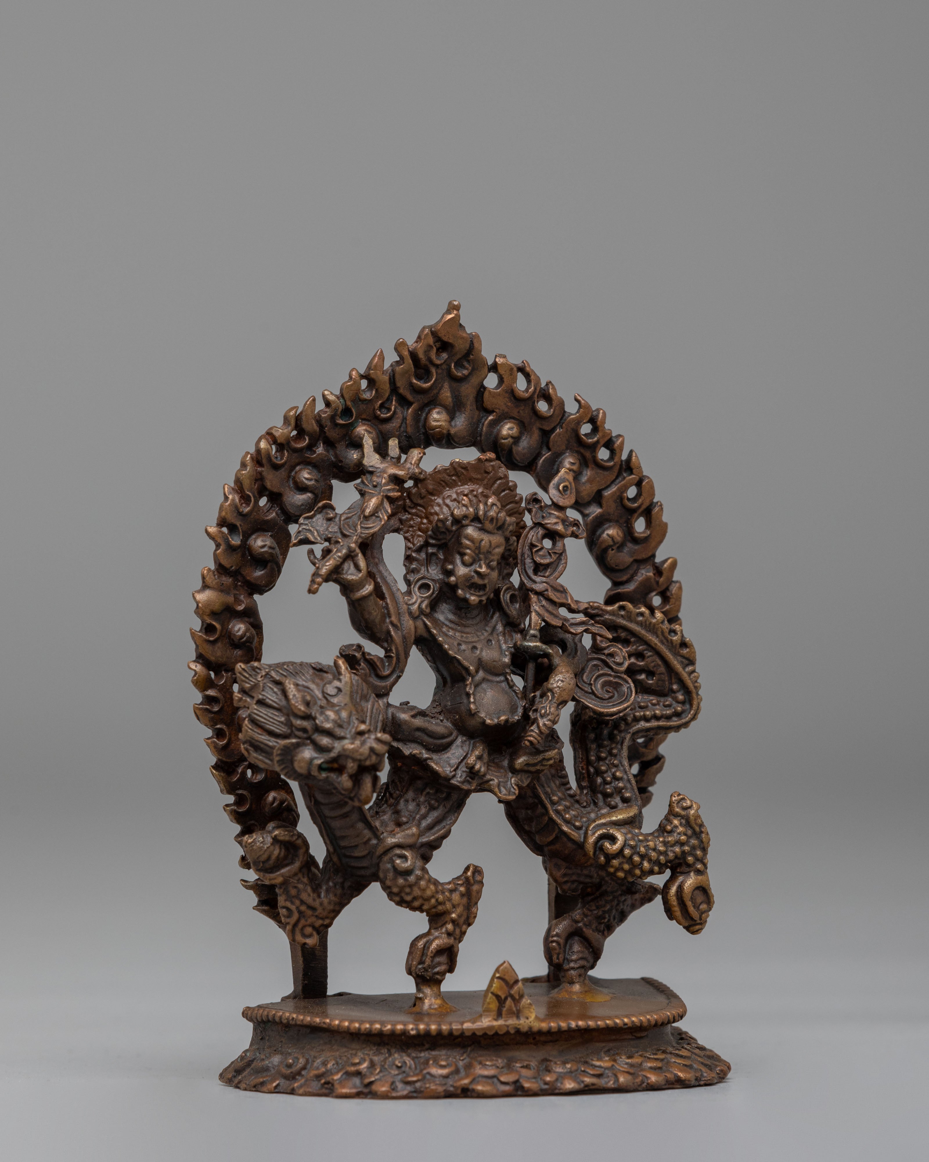 Machine Made White Dzambhala statue | Traditional Tibetan Artwork