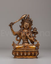 Manjushri Bodhisattva Figurine